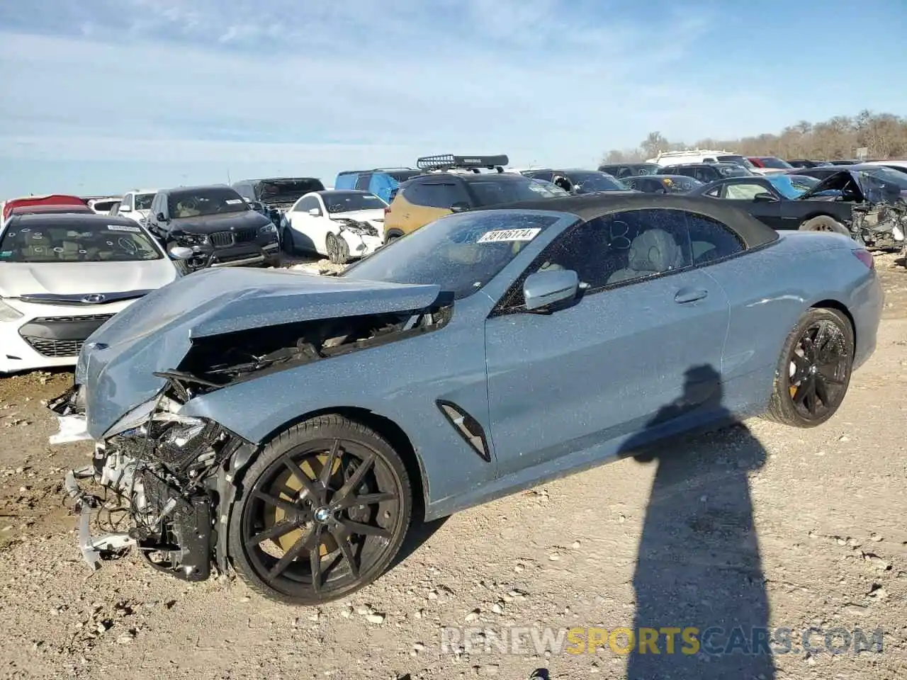 1 Photograph of a damaged car WBADZ2C00NCJ36954 BMW 8 SERIES 2022