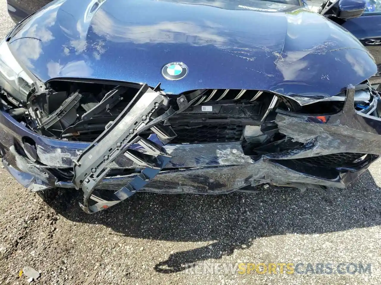 7 Photograph of a damaged car WBADZ2C04NCJ26346 BMW 8 SERIES 2022