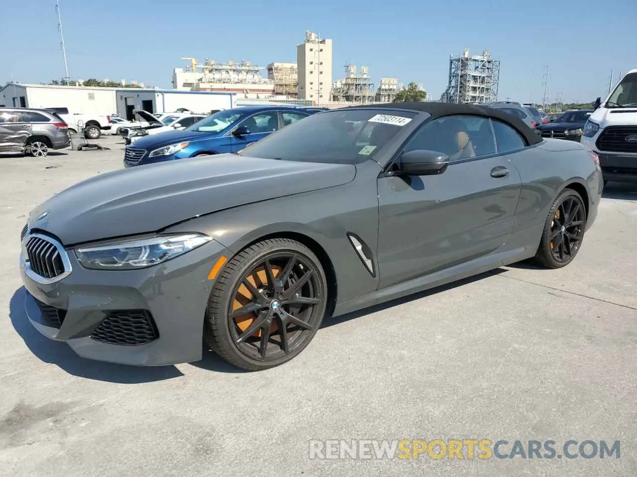 1 Photograph of a damaged car WBADZ2C08NCJ12305 BMW 8 SERIES 2022