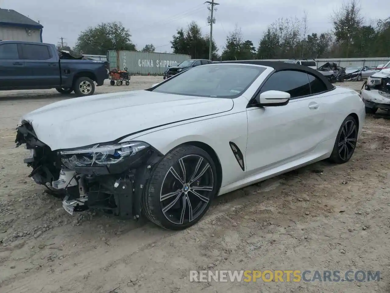 1 Photograph of a damaged car WBADZ2C0XNCJ65880 BMW 8 SERIES 2022