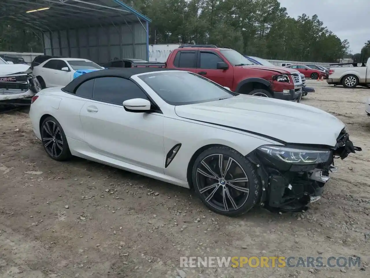 4 Photograph of a damaged car WBADZ2C0XNCJ65880 BMW 8 SERIES 2022