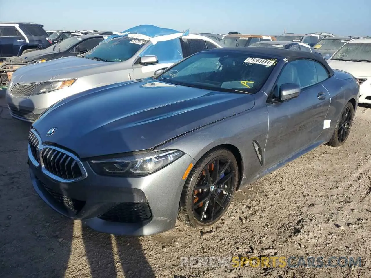 1 Photograph of a damaged car WBADZ4C0XNCH67676 BMW 8 SERIES 2022