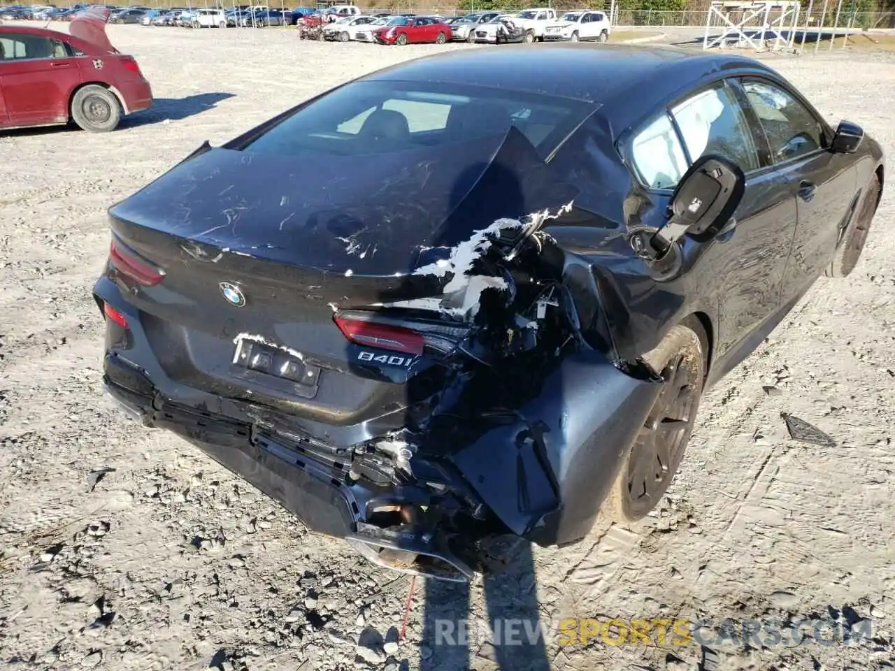 9 Photograph of a damaged car WBAGV2C01NCH89949 BMW 8 SERIES 2022