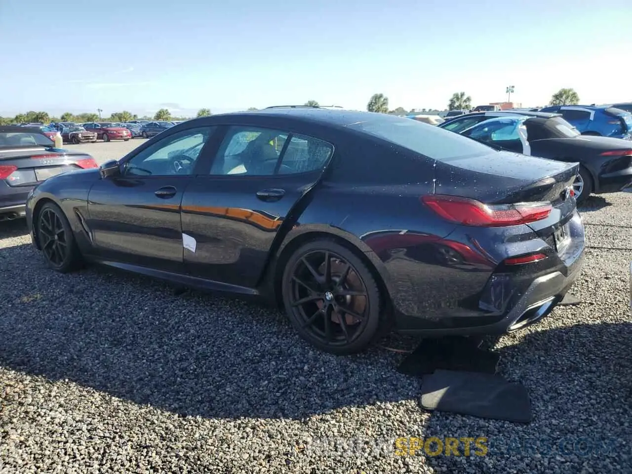 2 Photograph of a damaged car WBAGV2C04NCJ34178 BMW 8 SERIES 2022