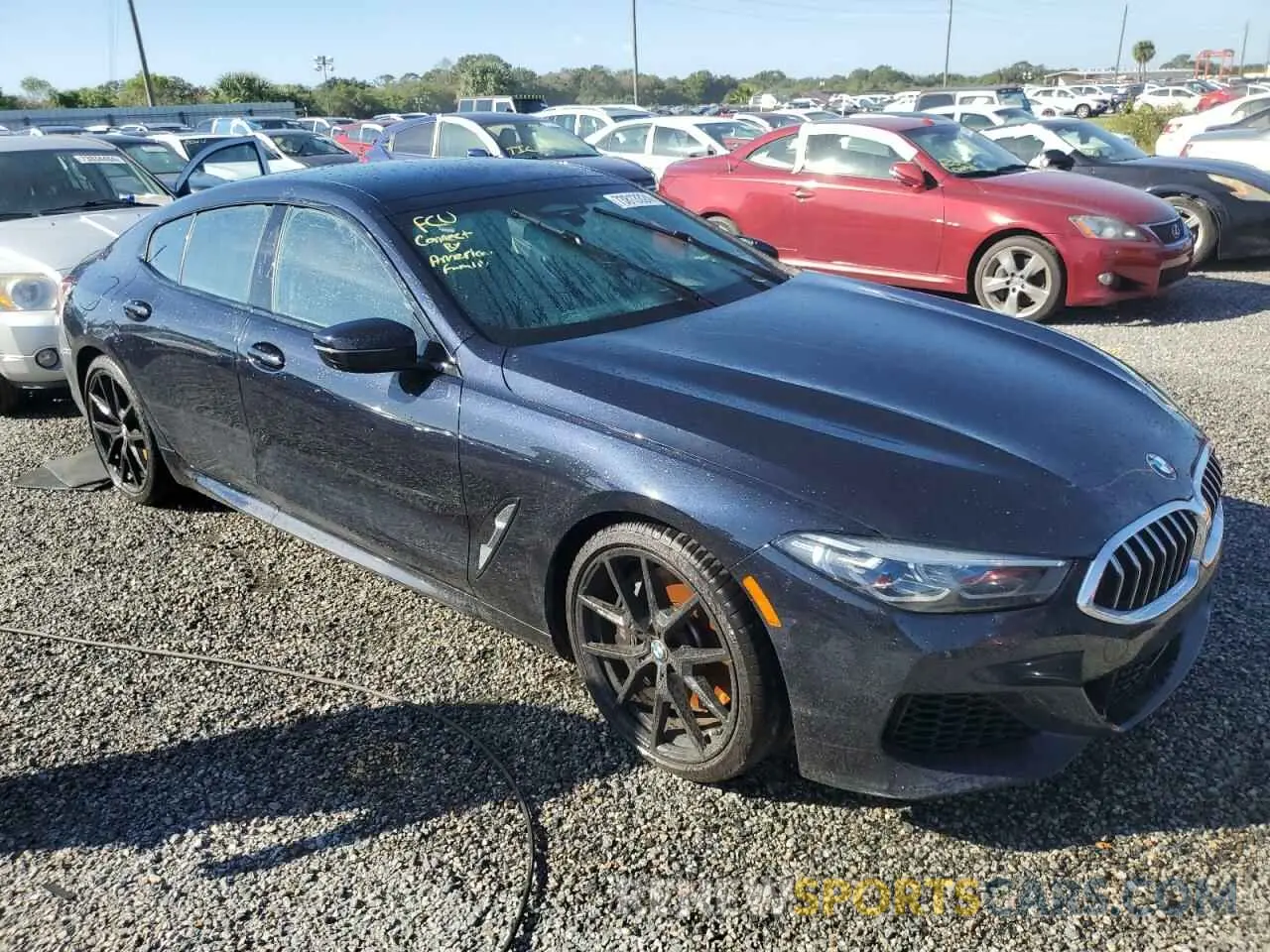 4 Photograph of a damaged car WBAGV2C04NCJ34178 BMW 8 SERIES 2022