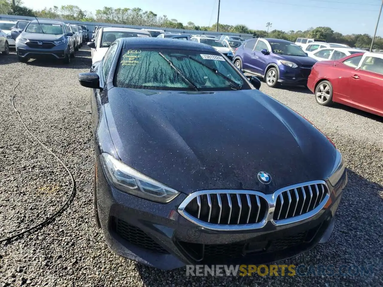 5 Photograph of a damaged car WBAGV2C04NCJ34178 BMW 8 SERIES 2022