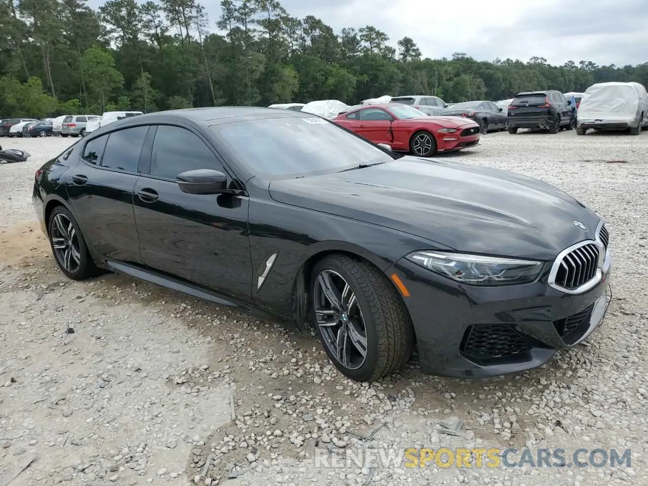 4 Photograph of a damaged car WBAGV2C06NCJ20525 BMW 8 SERIES 2022