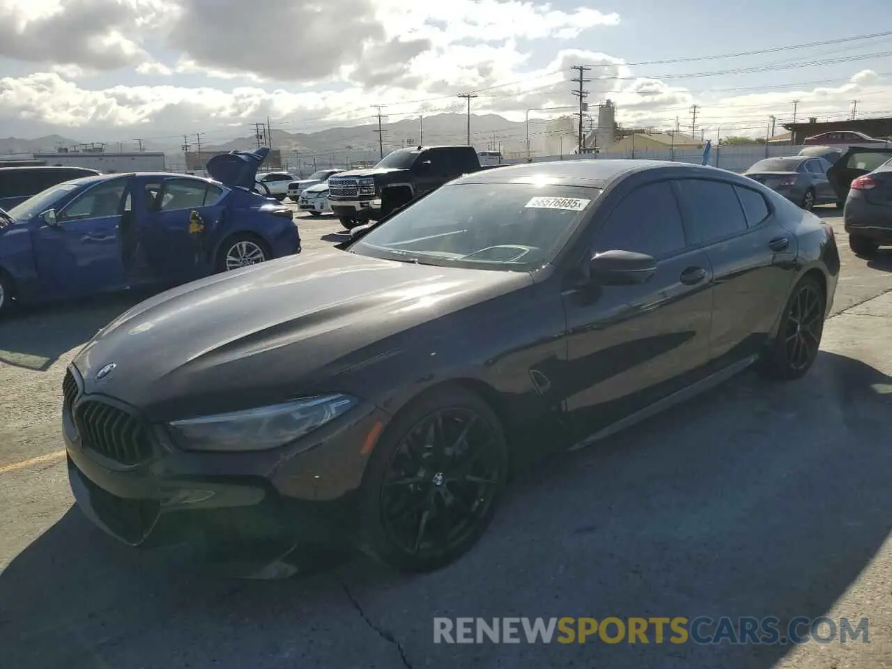 1 Photograph of a damaged car WBAGV2C0XNCG99912 BMW 8 SERIES 2022