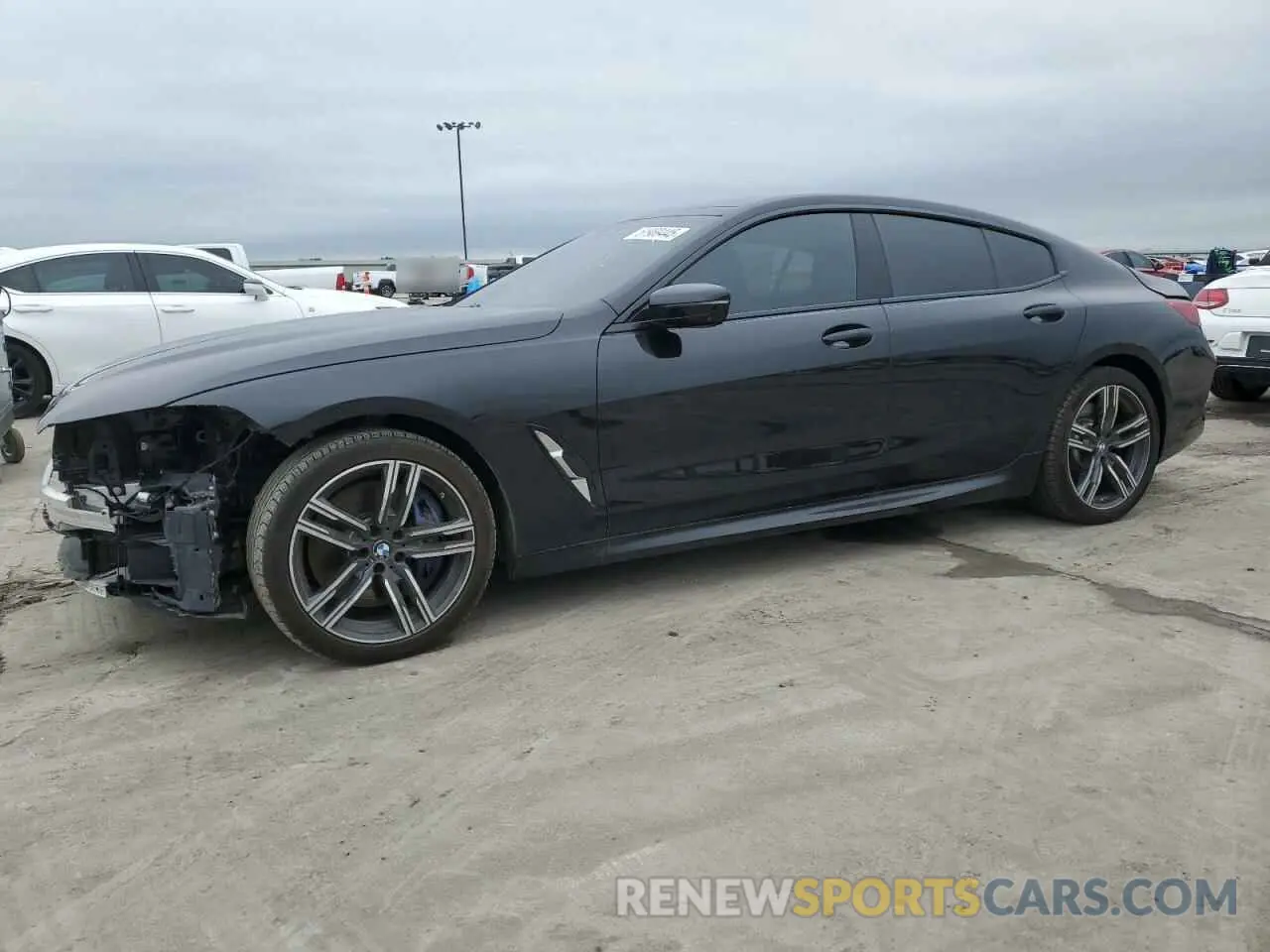 1 Photograph of a damaged car WBAGV4C01NCH18603 BMW 8 SERIES 2022