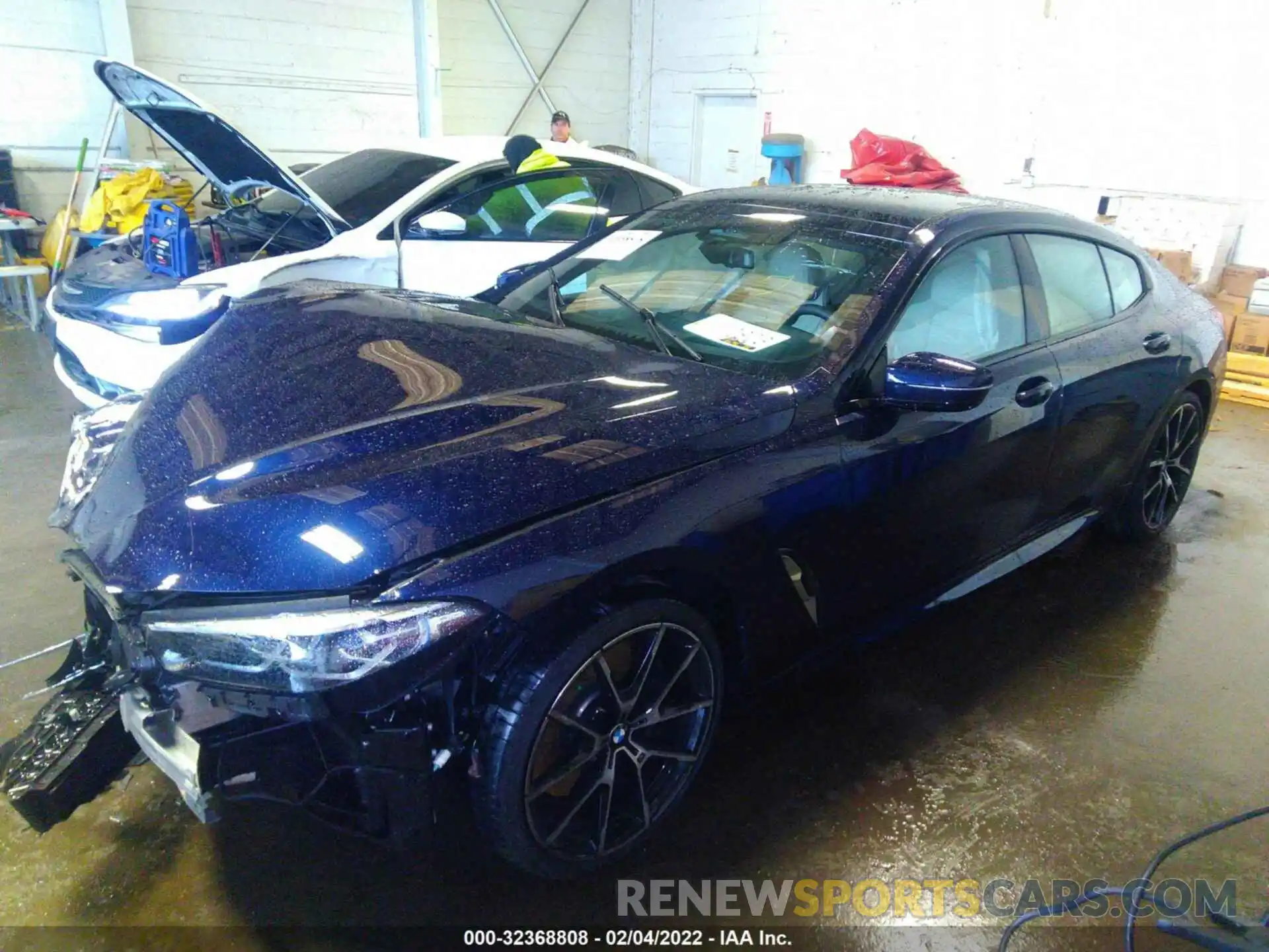 2 Photograph of a damaged car WBAGV4C07NCH10506 BMW 8 SERIES 2022