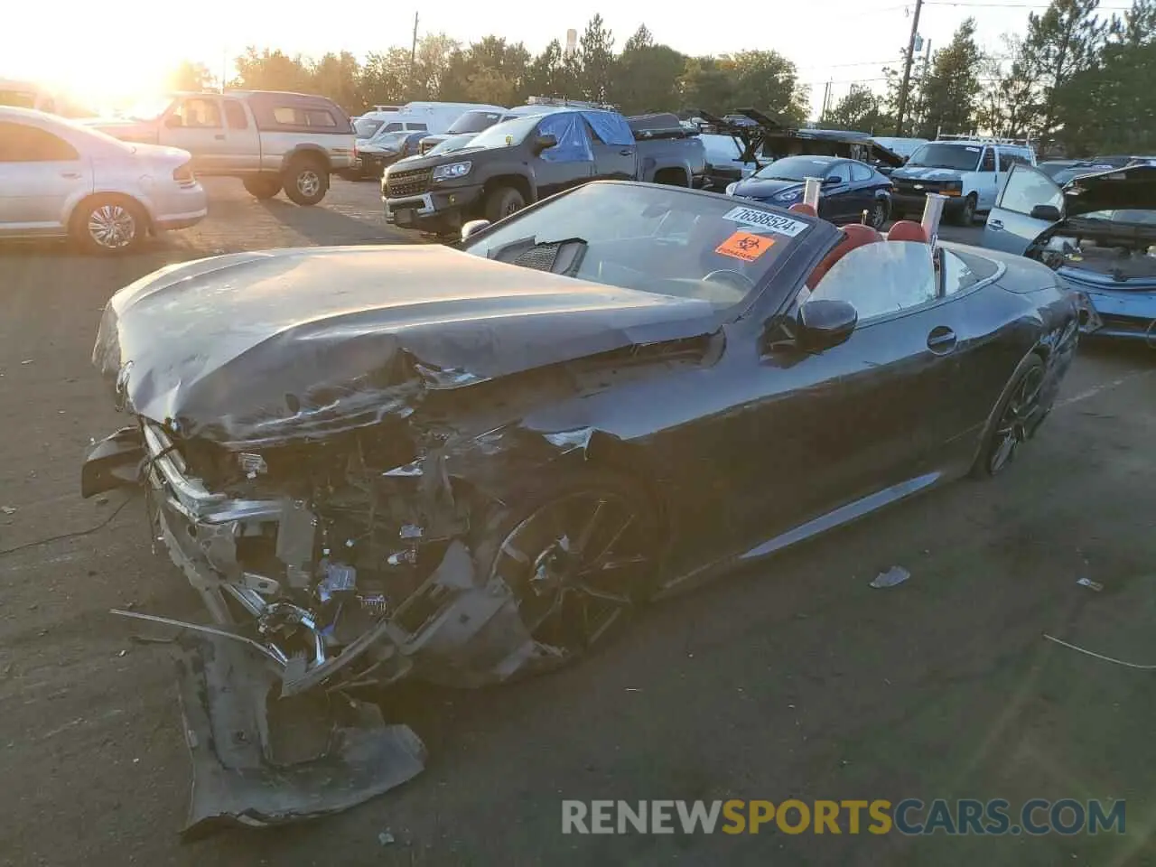 1 Photograph of a damaged car WBADZ4C05PCM43258 BMW 8 SERIES 2023
