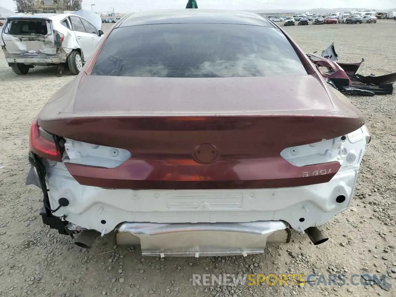 6 Photograph of a damaged car WBAGV2C02RCR06229 BMW 8 SERIES 2024