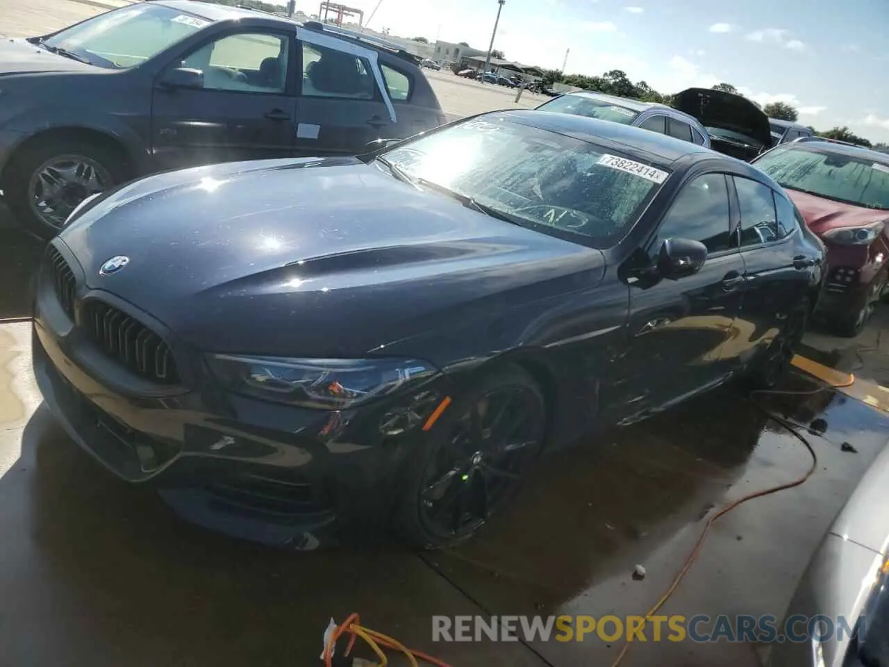 1 Photograph of a damaged car WBAGV2C03RCN18605 BMW 8 SERIES 2024