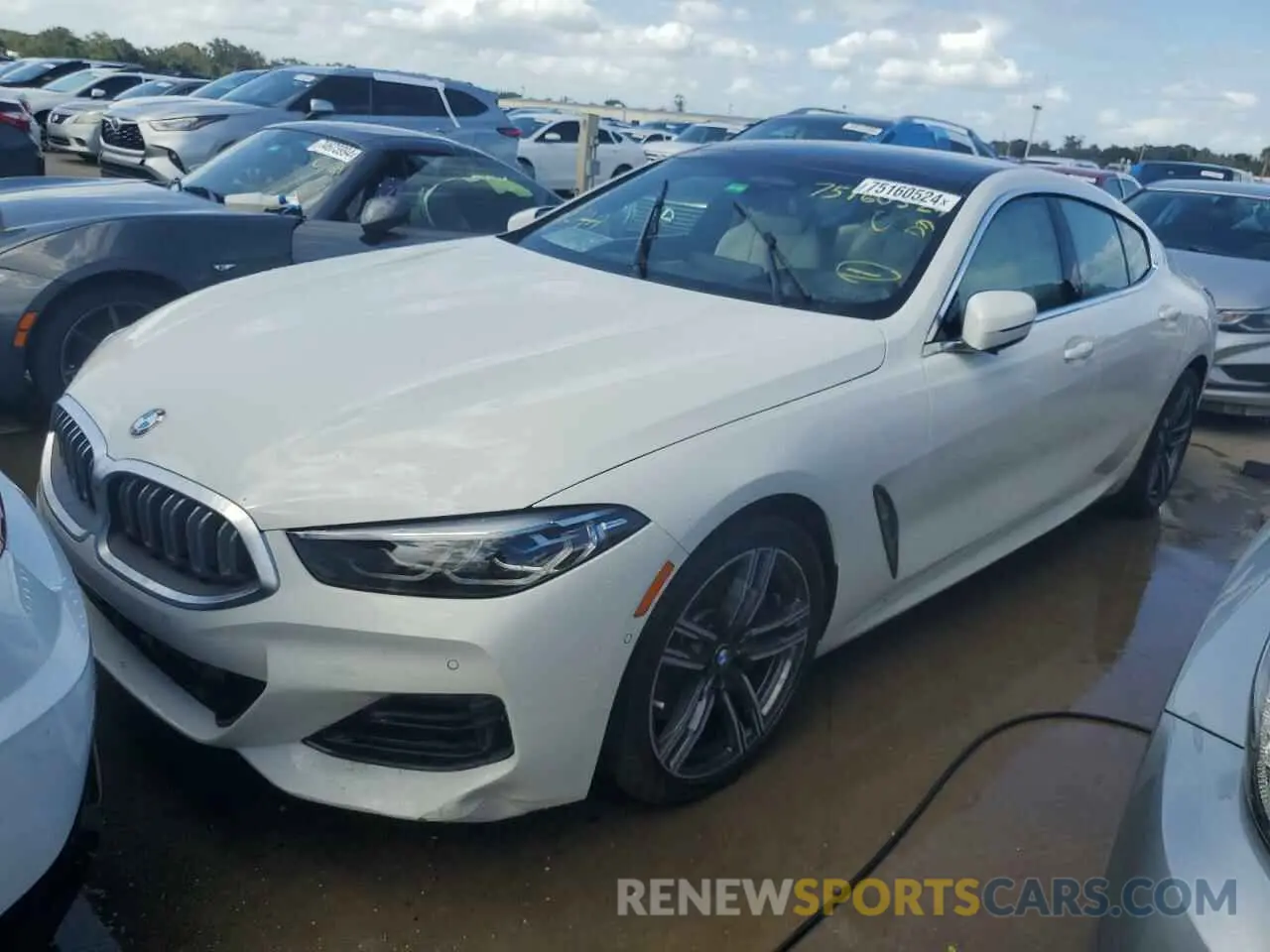 1 Photograph of a damaged car WBAGV2C08RCP56174 BMW 8 SERIES 2024