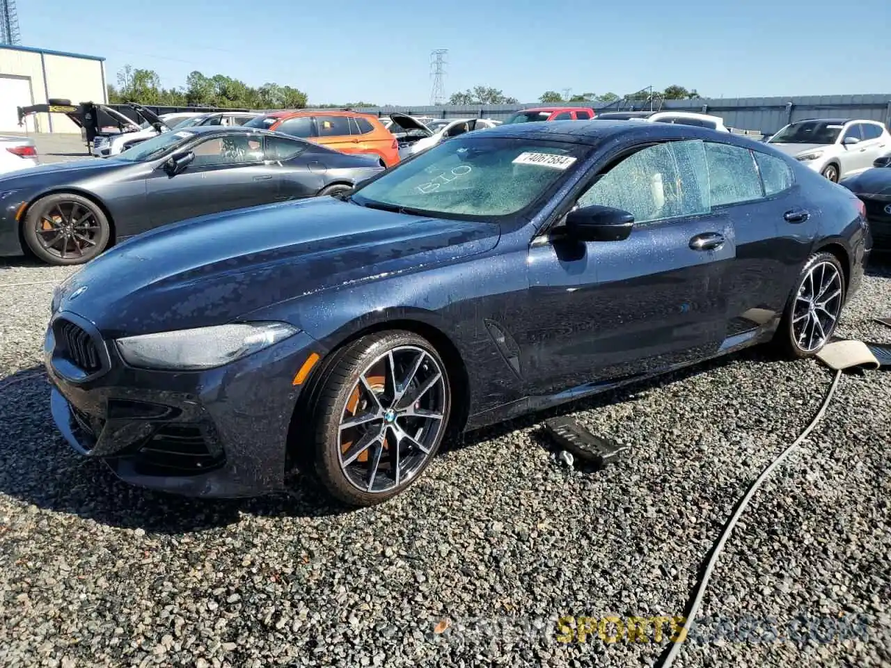 1 Photograph of a damaged car WBAGV2C00SCS41384 BMW 8 SERIES 2025