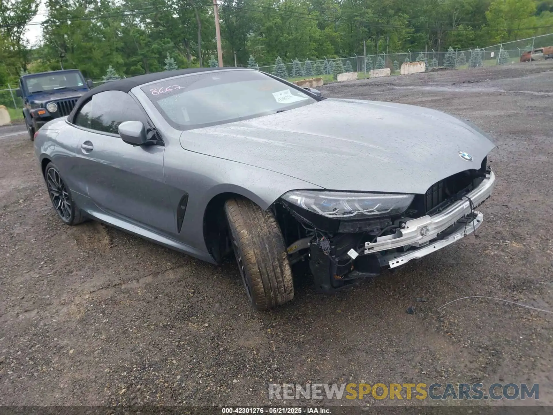 1 Photograph of a damaged car WBADZ2C03PCM89675 BMW 840 2023