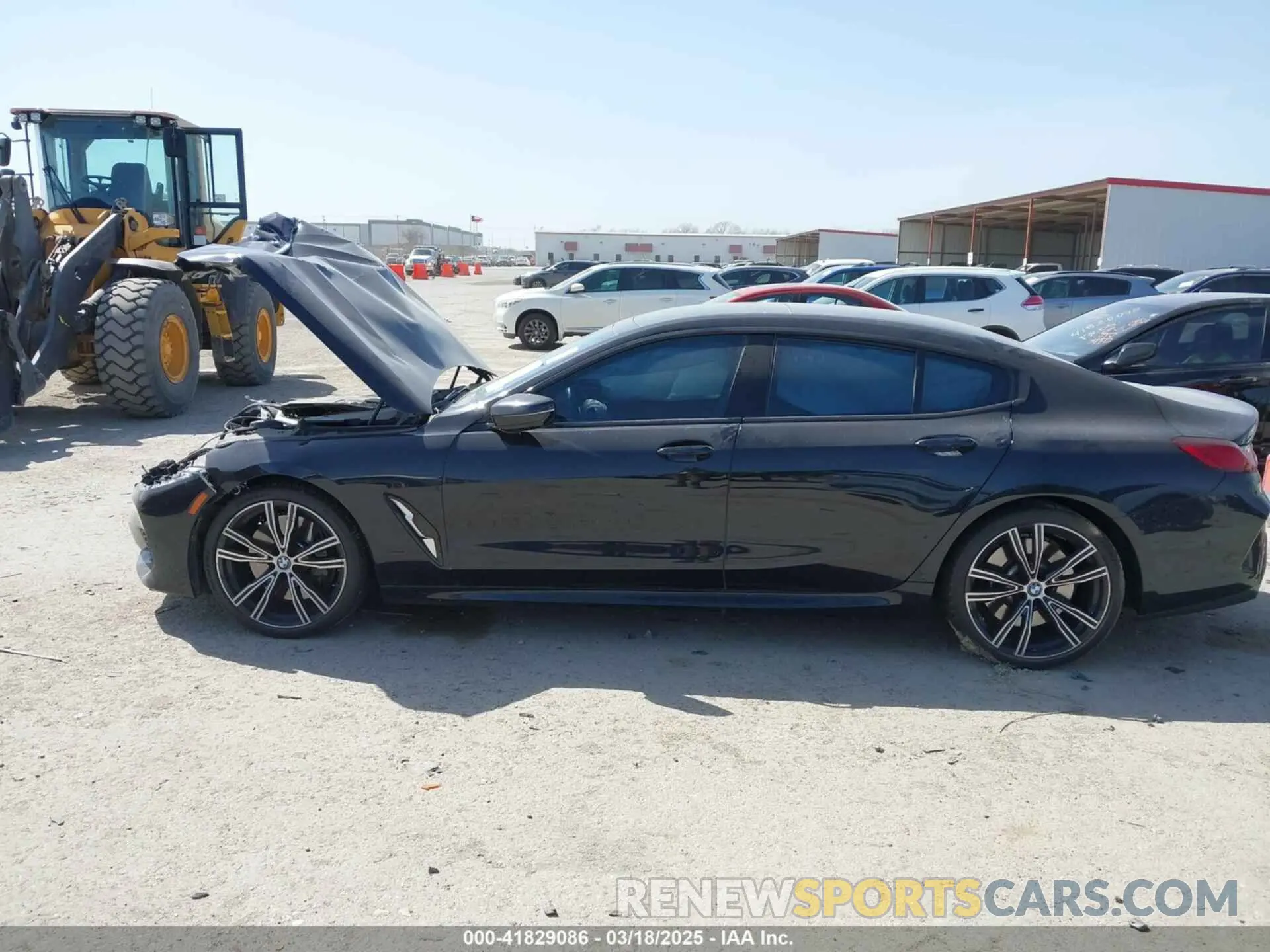 14 Photograph of a damaged car WBAGV2C00NCJ11173 BMW 840 GRAN COUPE 2022