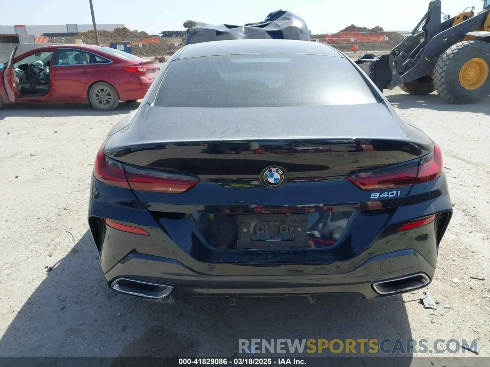16 Photograph of a damaged car WBAGV2C00NCJ11173 BMW 840 GRAN COUPE 2022