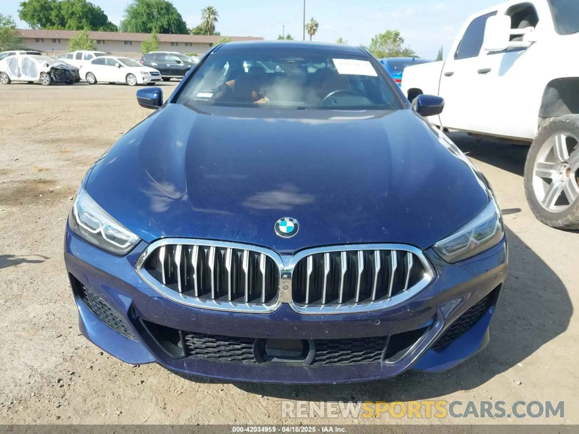 12 Photograph of a damaged car WBAGV4C00NCH14297 BMW 840 GRAN COUPE 2022