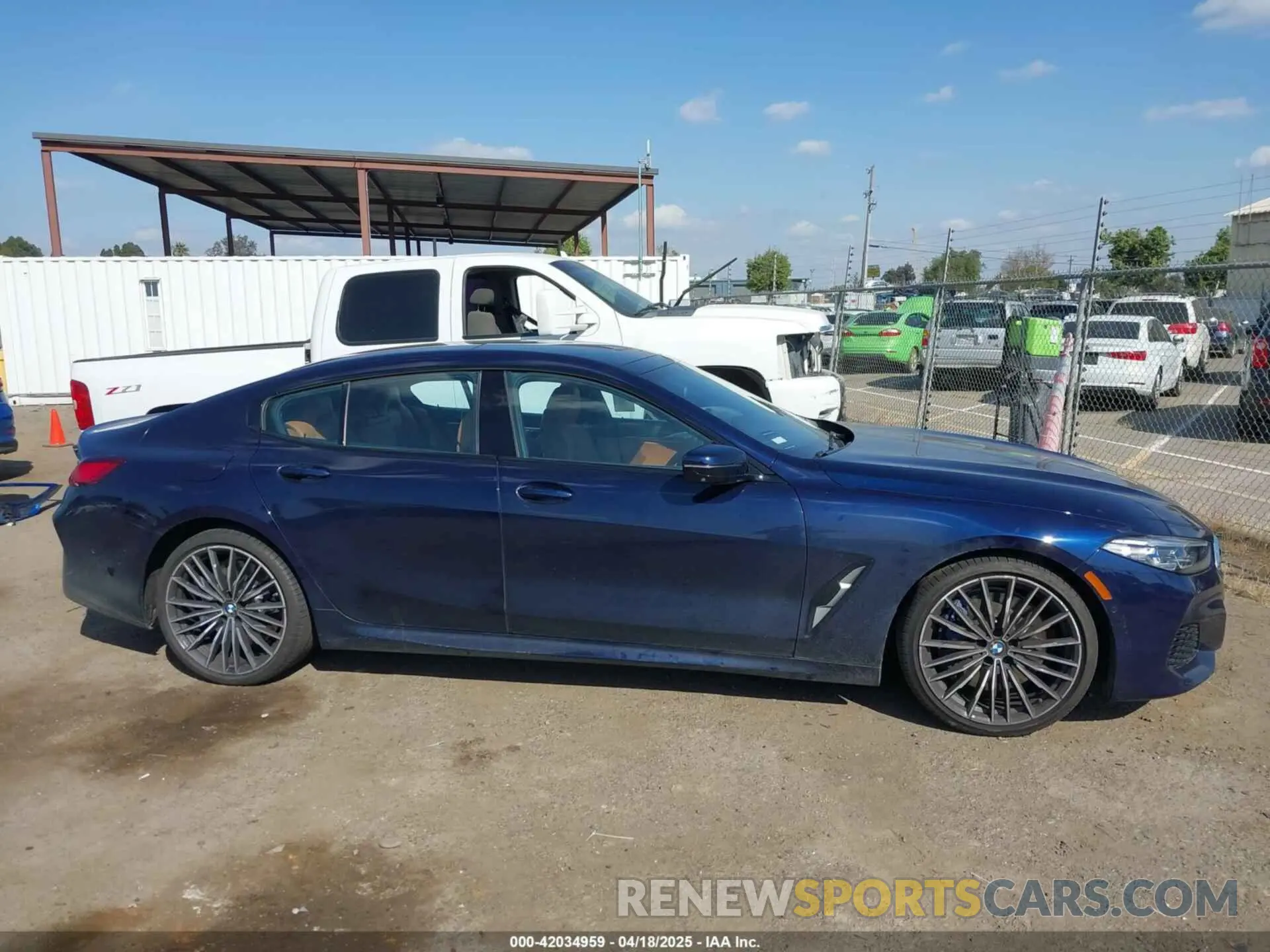 13 Photograph of a damaged car WBAGV4C00NCH14297 BMW 840 GRAN COUPE 2022