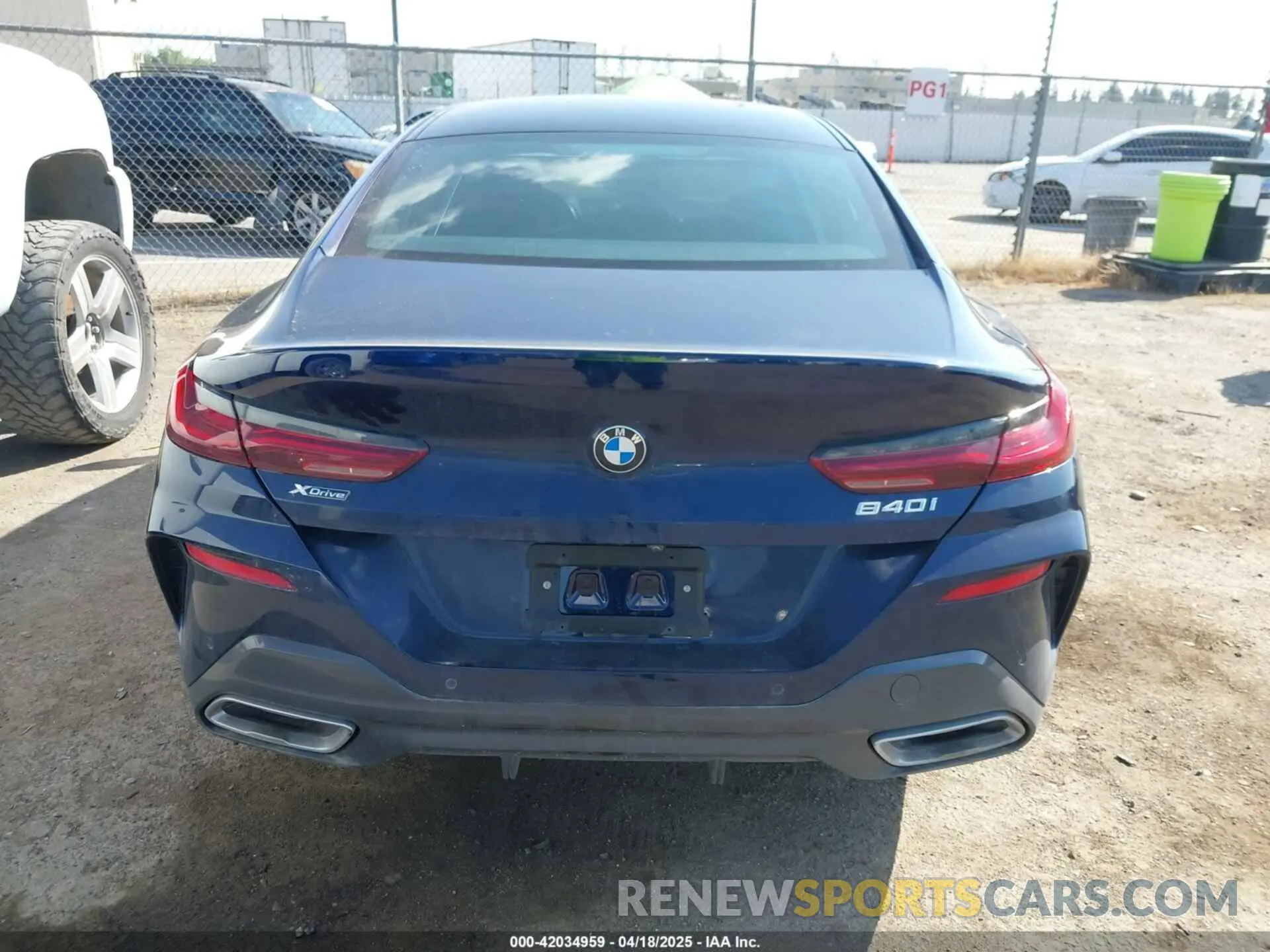 16 Photograph of a damaged car WBAGV4C00NCH14297 BMW 840 GRAN COUPE 2022