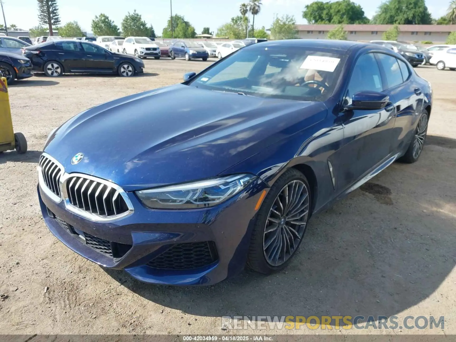 2 Photograph of a damaged car WBAGV4C00NCH14297 BMW 840 GRAN COUPE 2022