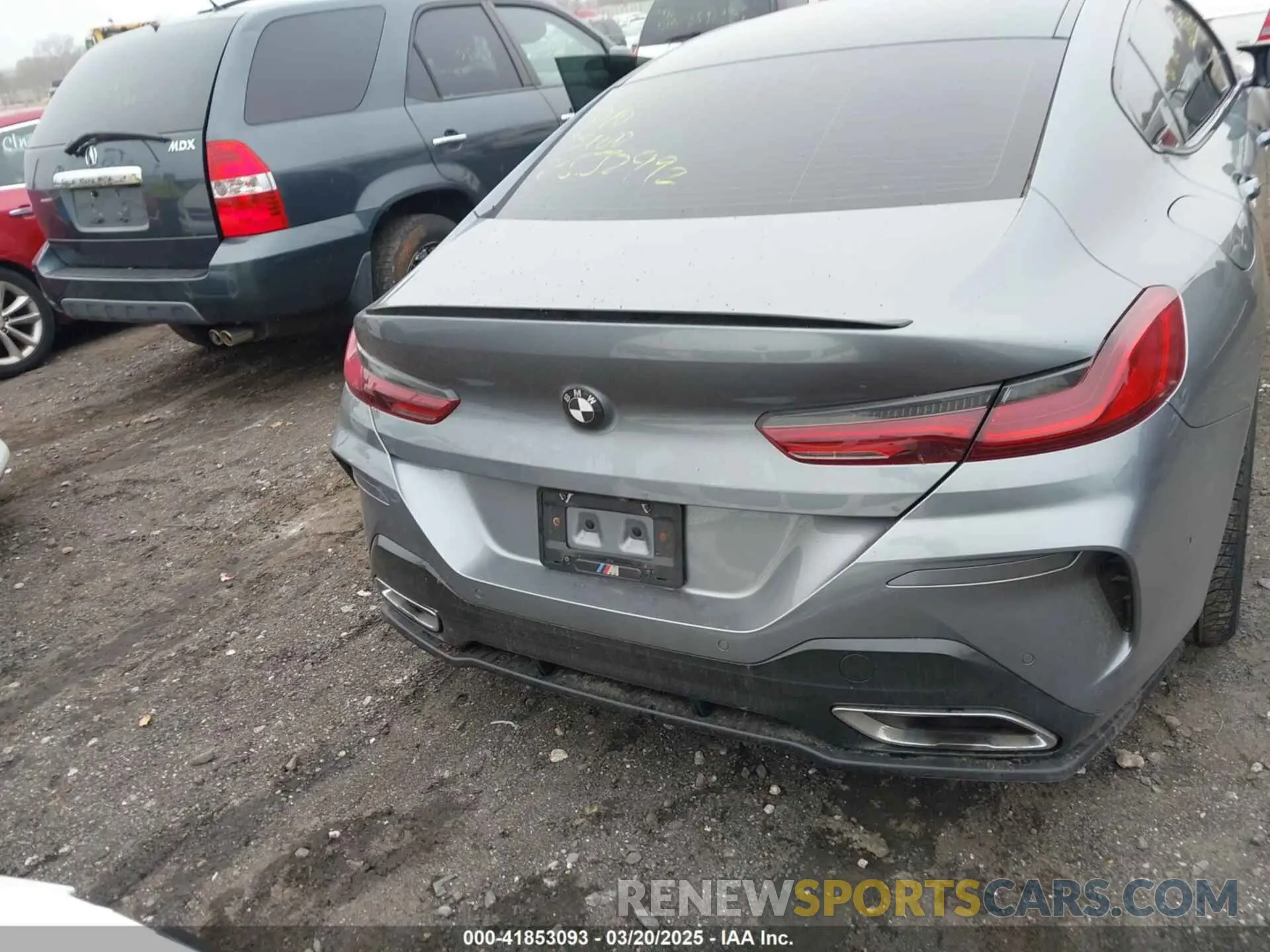16 Photograph of a damaged car WBAGV4C08NCJ44109 BMW 840 GRAN COUPE 2022