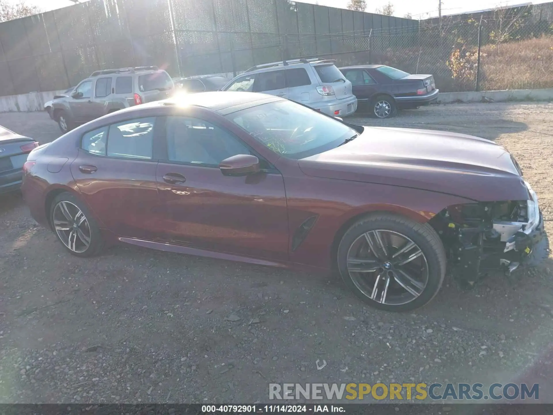 13 Photograph of a damaged car WBAGV4C07PCM84046 BMW 840 GRAN COUPE 2023