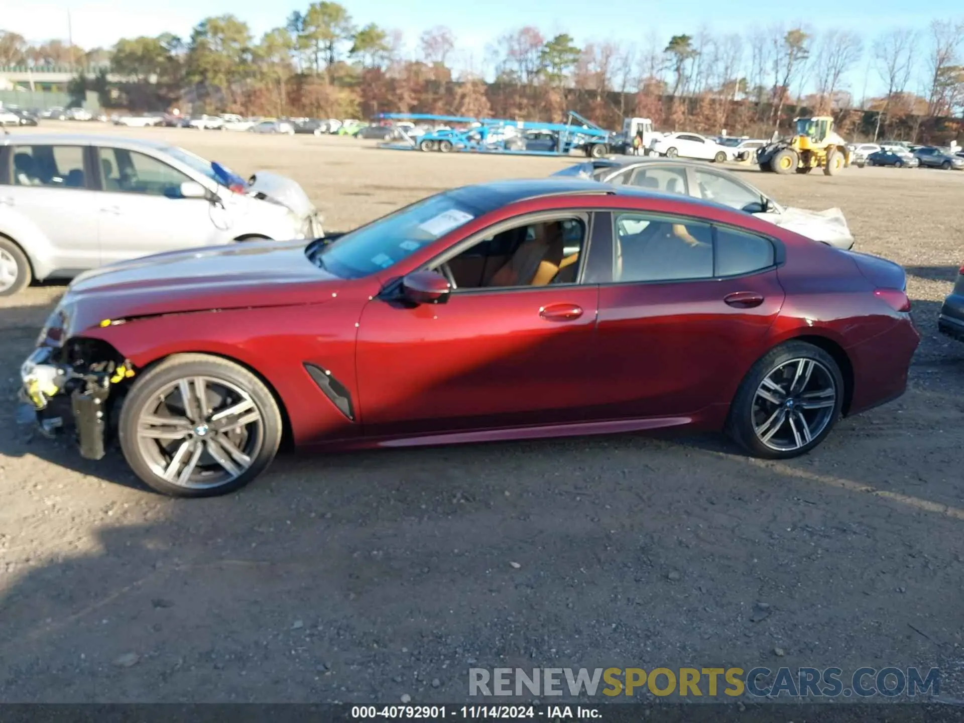 14 Photograph of a damaged car WBAGV4C07PCM84046 BMW 840 GRAN COUPE 2023