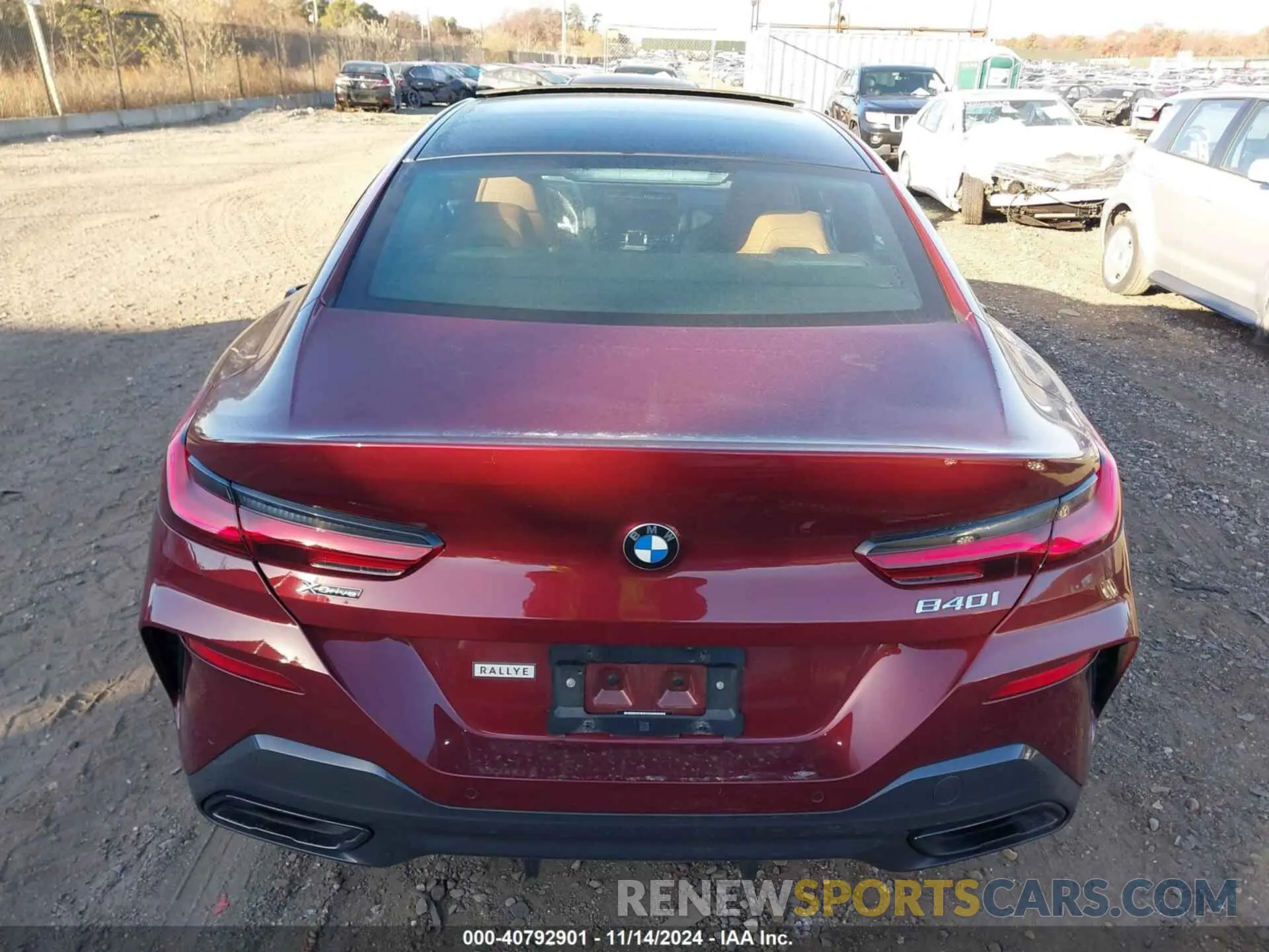 16 Photograph of a damaged car WBAGV4C07PCM84046 BMW 840 GRAN COUPE 2023