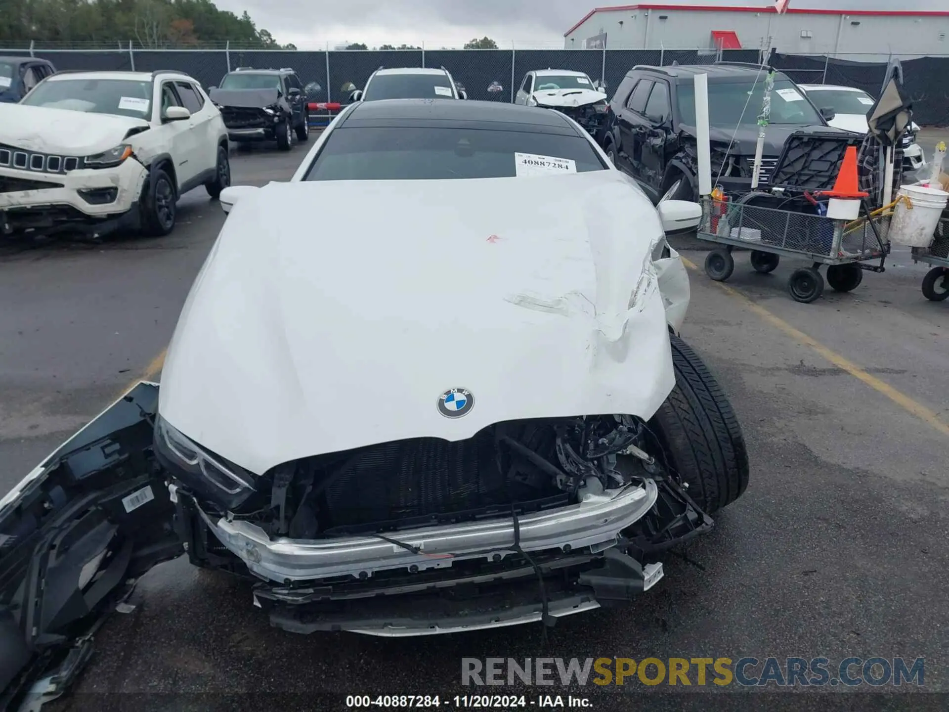 11 Photograph of a damaged car WBAGV4C08PCL80214 BMW 840 GRAN COUPE 2023