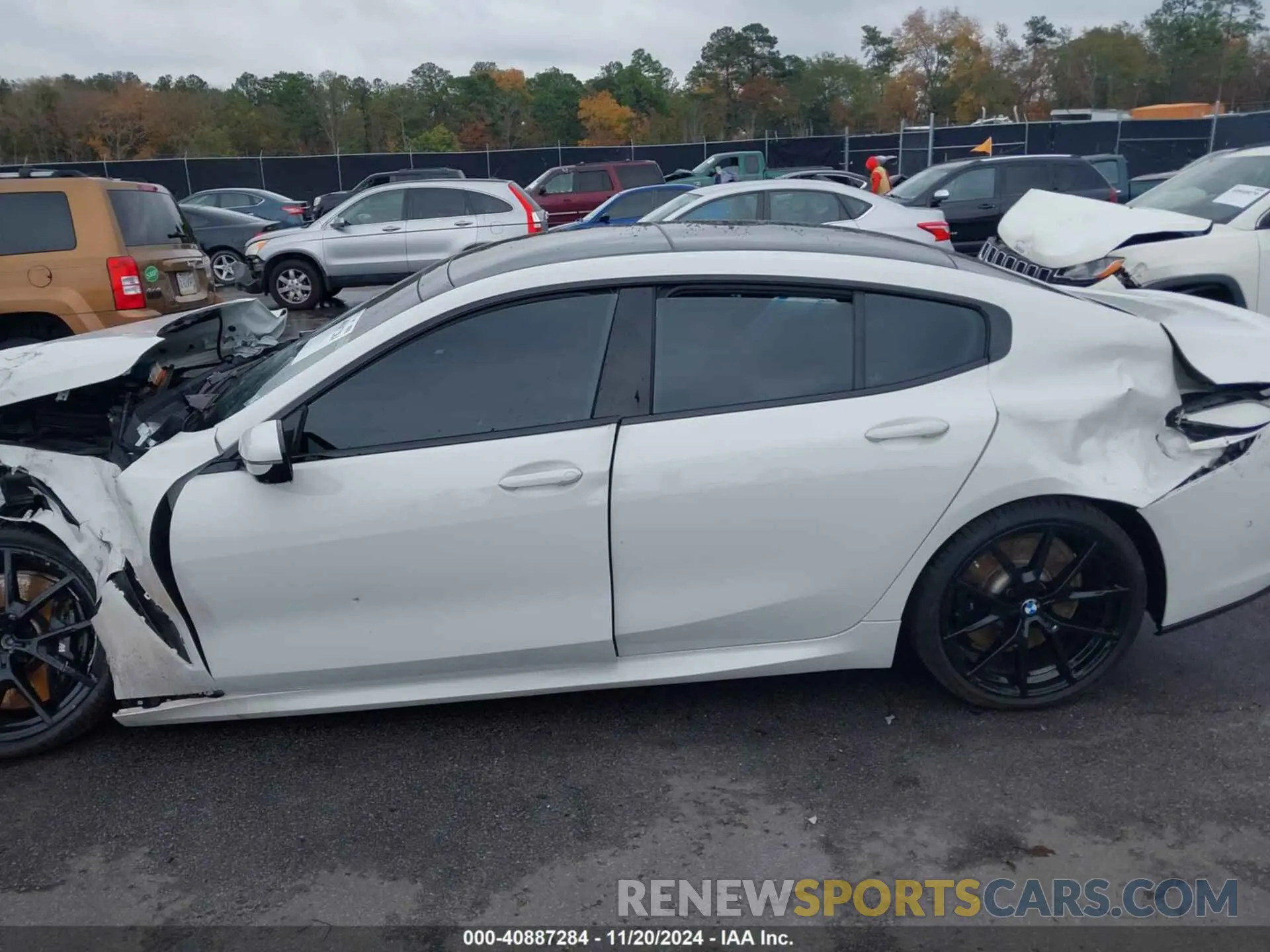 13 Photograph of a damaged car WBAGV4C08PCL80214 BMW 840 GRAN COUPE 2023