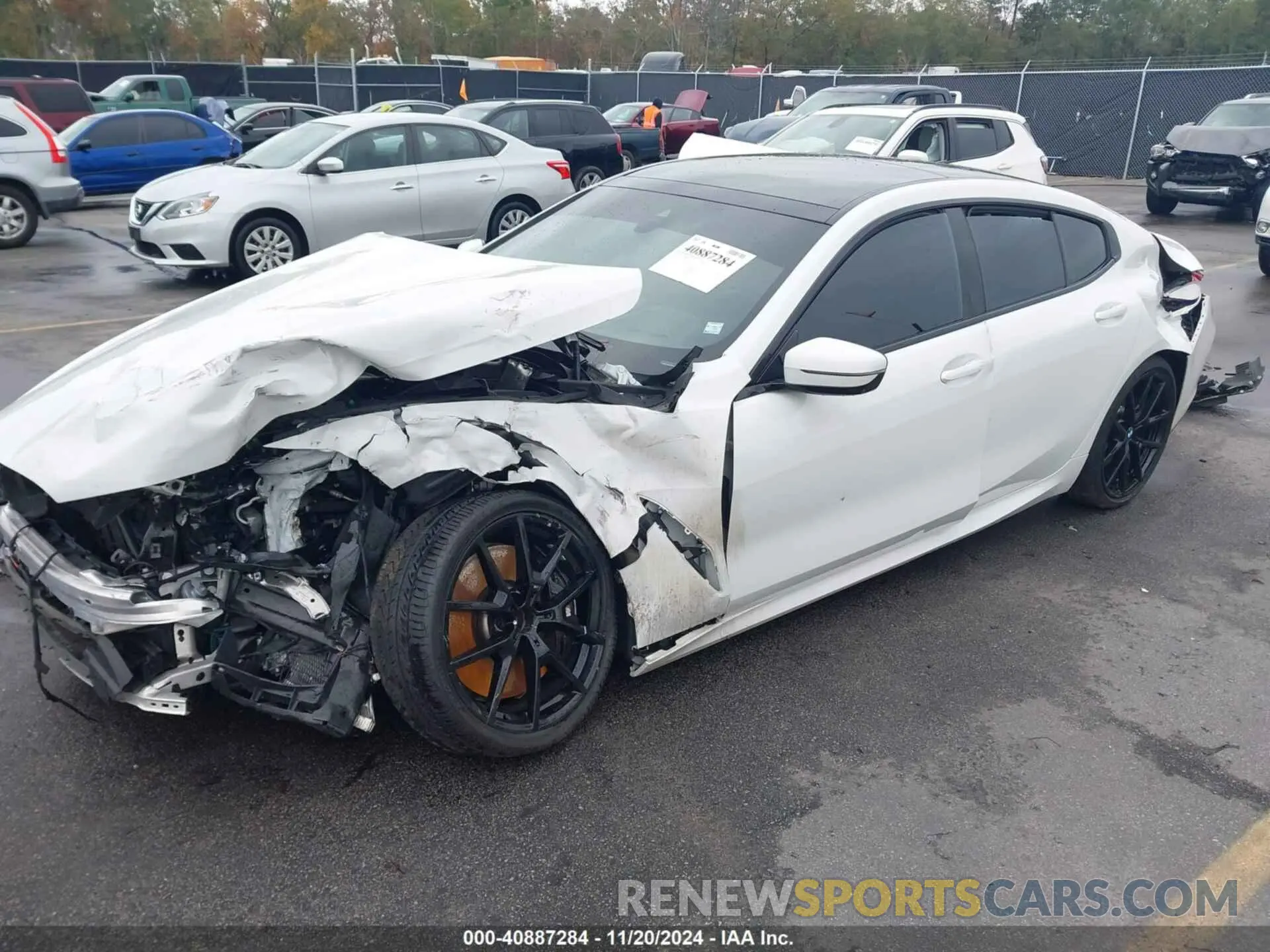2 Photograph of a damaged car WBAGV4C08PCL80214 BMW 840 GRAN COUPE 2023