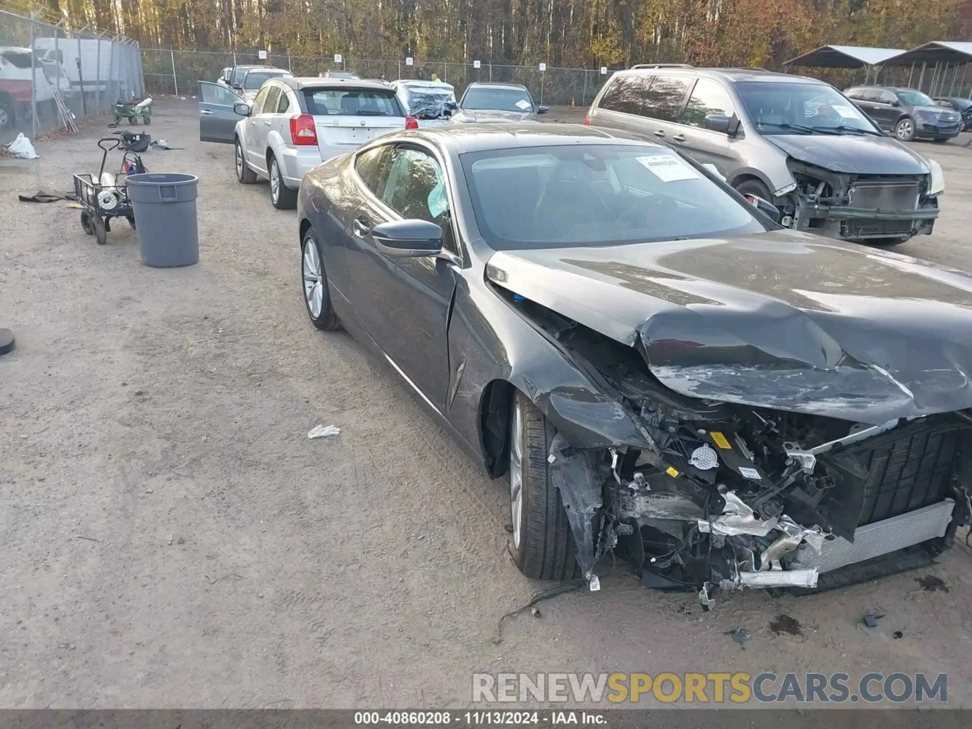 1 Photograph of a damaged car WBAAE4C05LCE38248 BMW 840I 2020