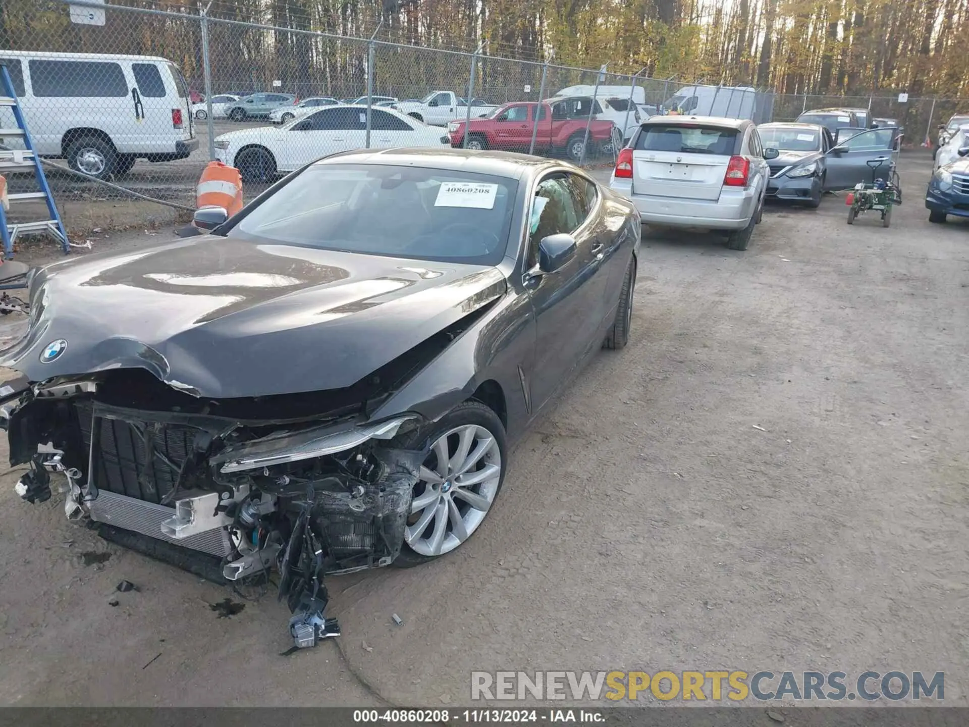 2 Photograph of a damaged car WBAAE4C05LCE38248 BMW 840I 2020