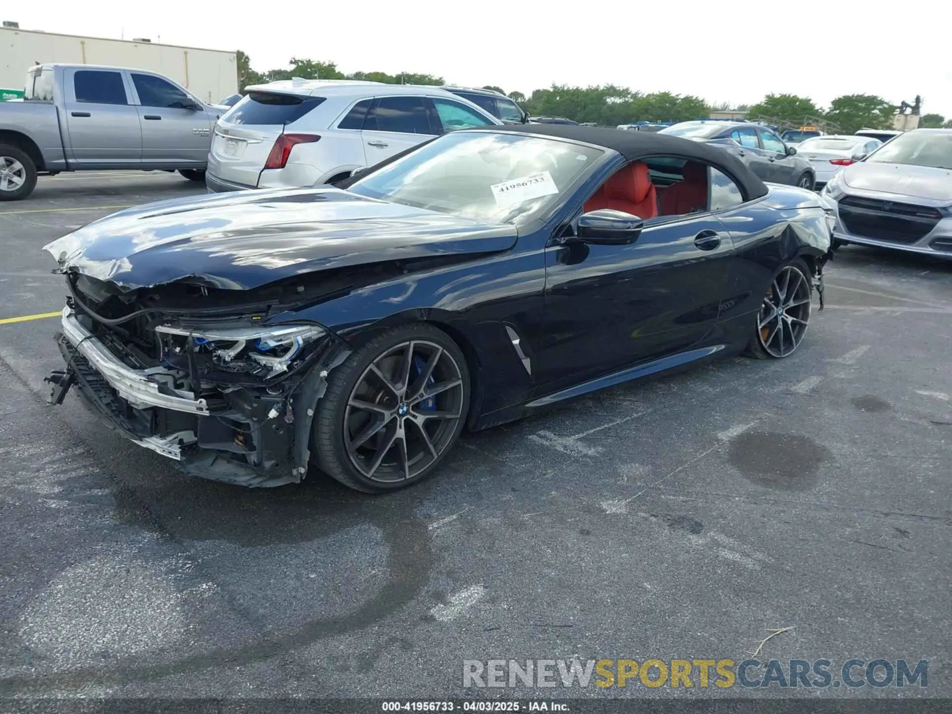 2 Photograph of a damaged car WBADZ2C04LCE13928 BMW 840I 2020