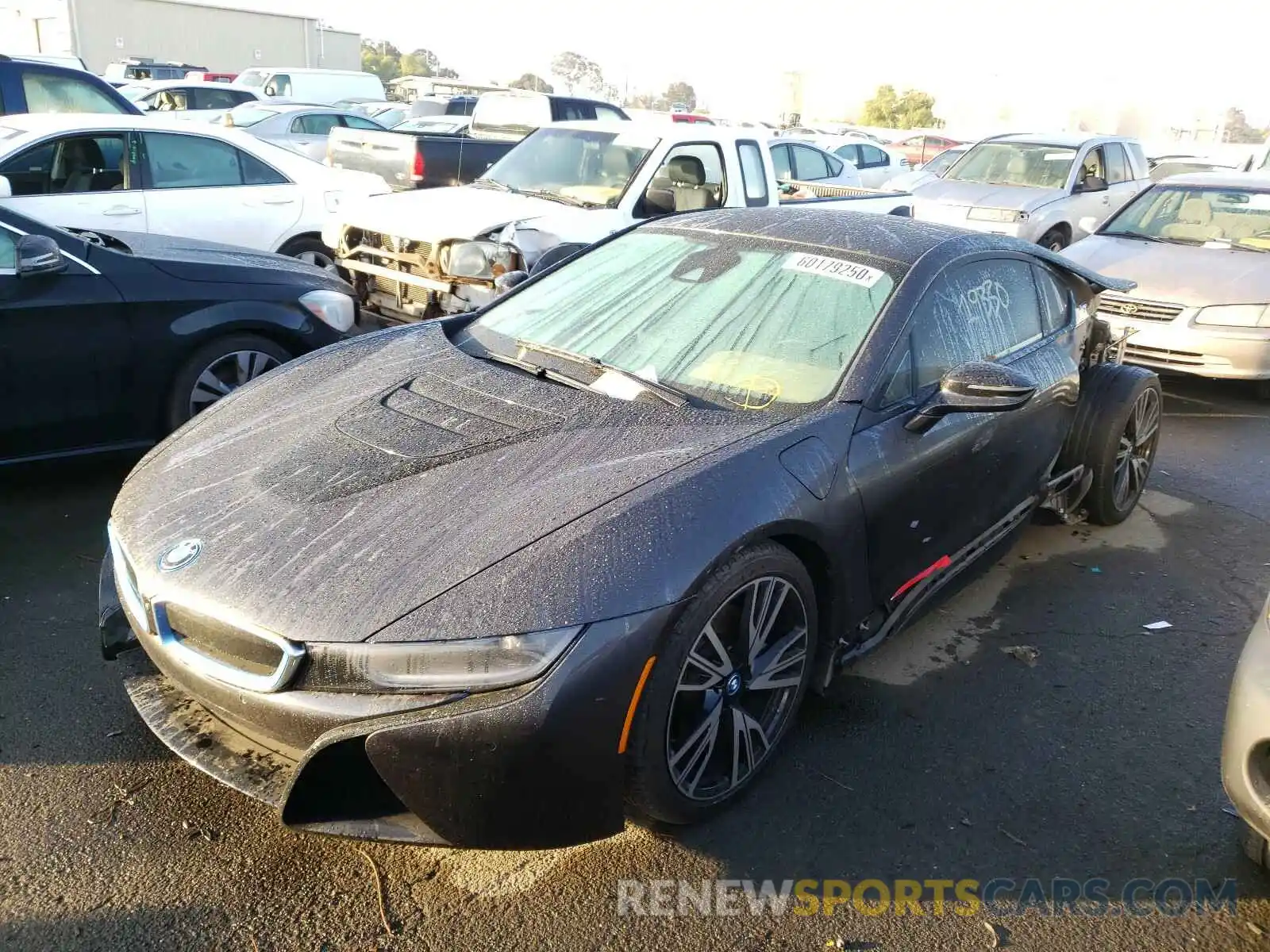 2 Photograph of a damaged car WBY2Z4C55KVB81777 BMW I SERIES 2019