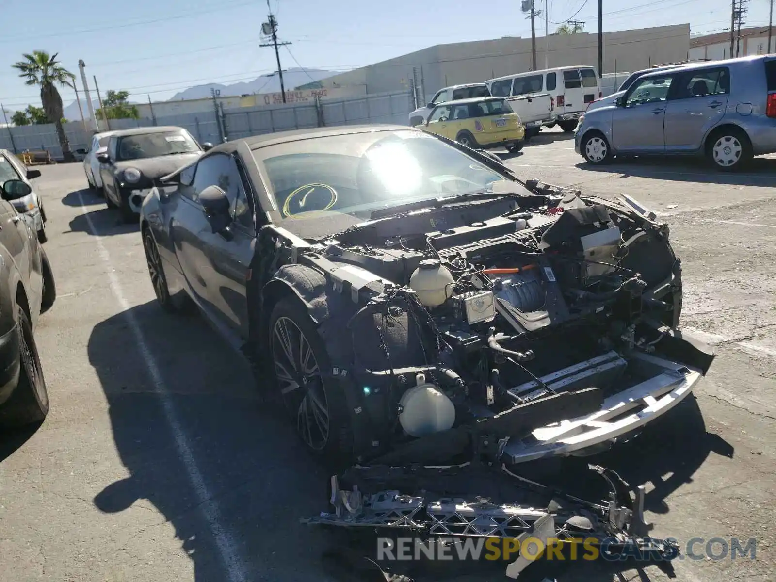 1 Photograph of a damaged car WBY2Z6C52K7D61993 BMW I SERIES 2019