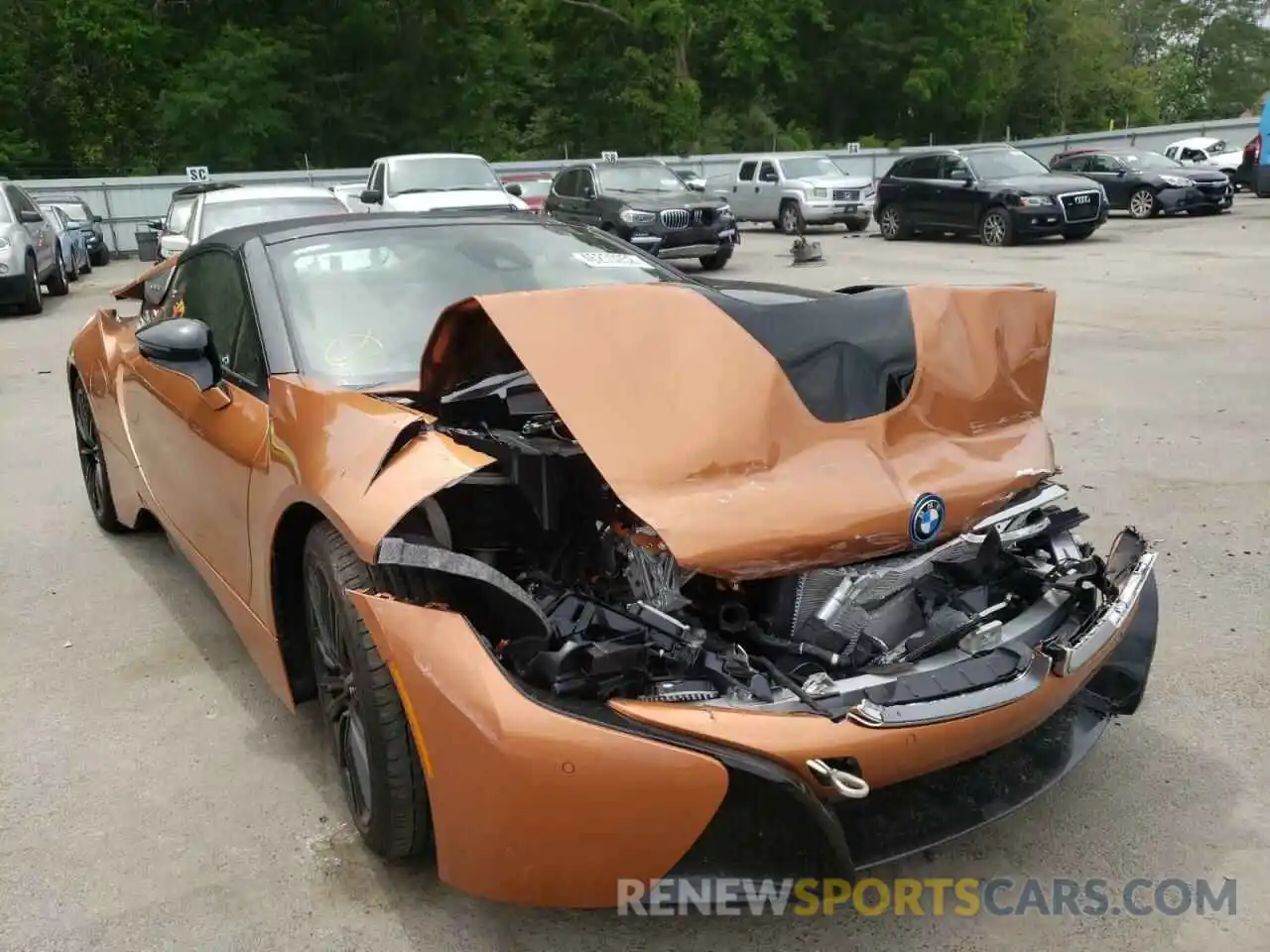 1 Photograph of a damaged car WBY2Z6C55KVG97844 BMW I SERIES 2019