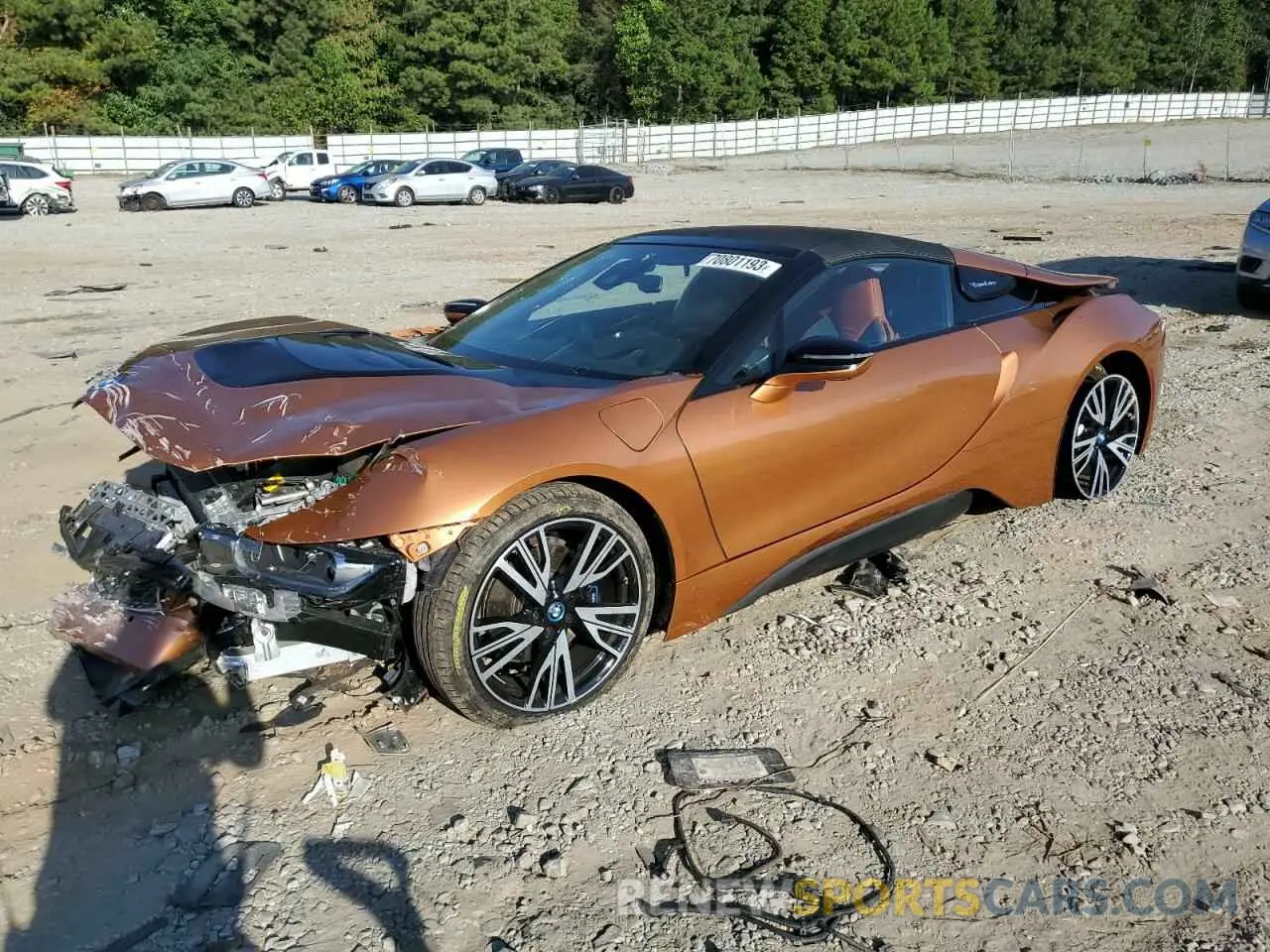 1 Photograph of a damaged car WBY2Z6C56KVB82769 BMW I SERIES 2019