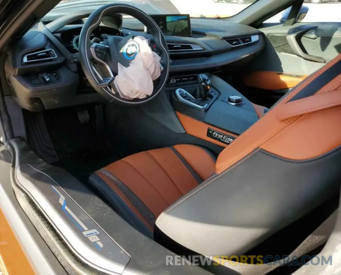 8 Photograph of a damaged car WBY2Z6C56KVB82769 BMW I SERIES 2019