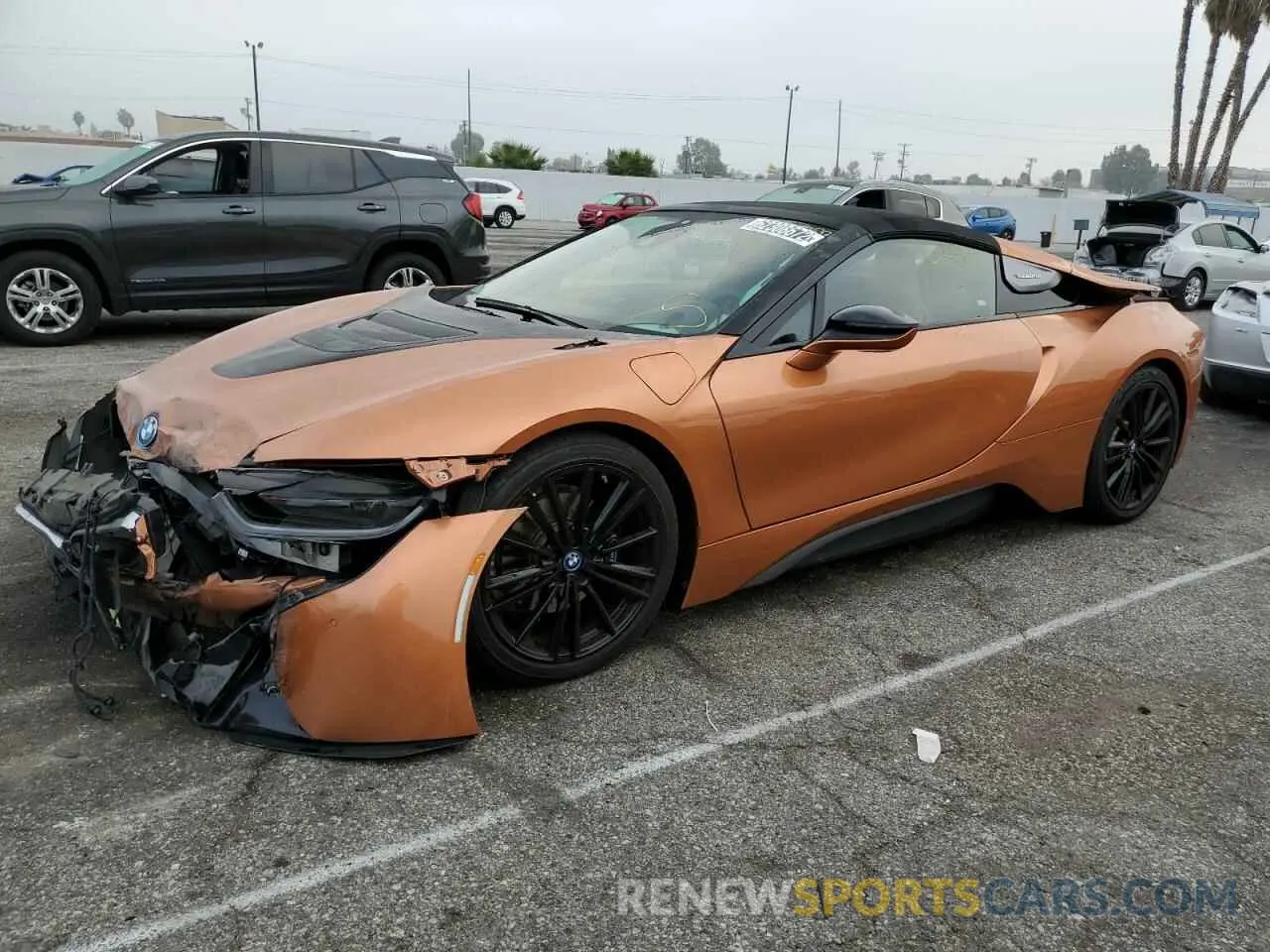 2 Photograph of a damaged car WBY2Z6C56KVG98050 BMW I SERIES 2019