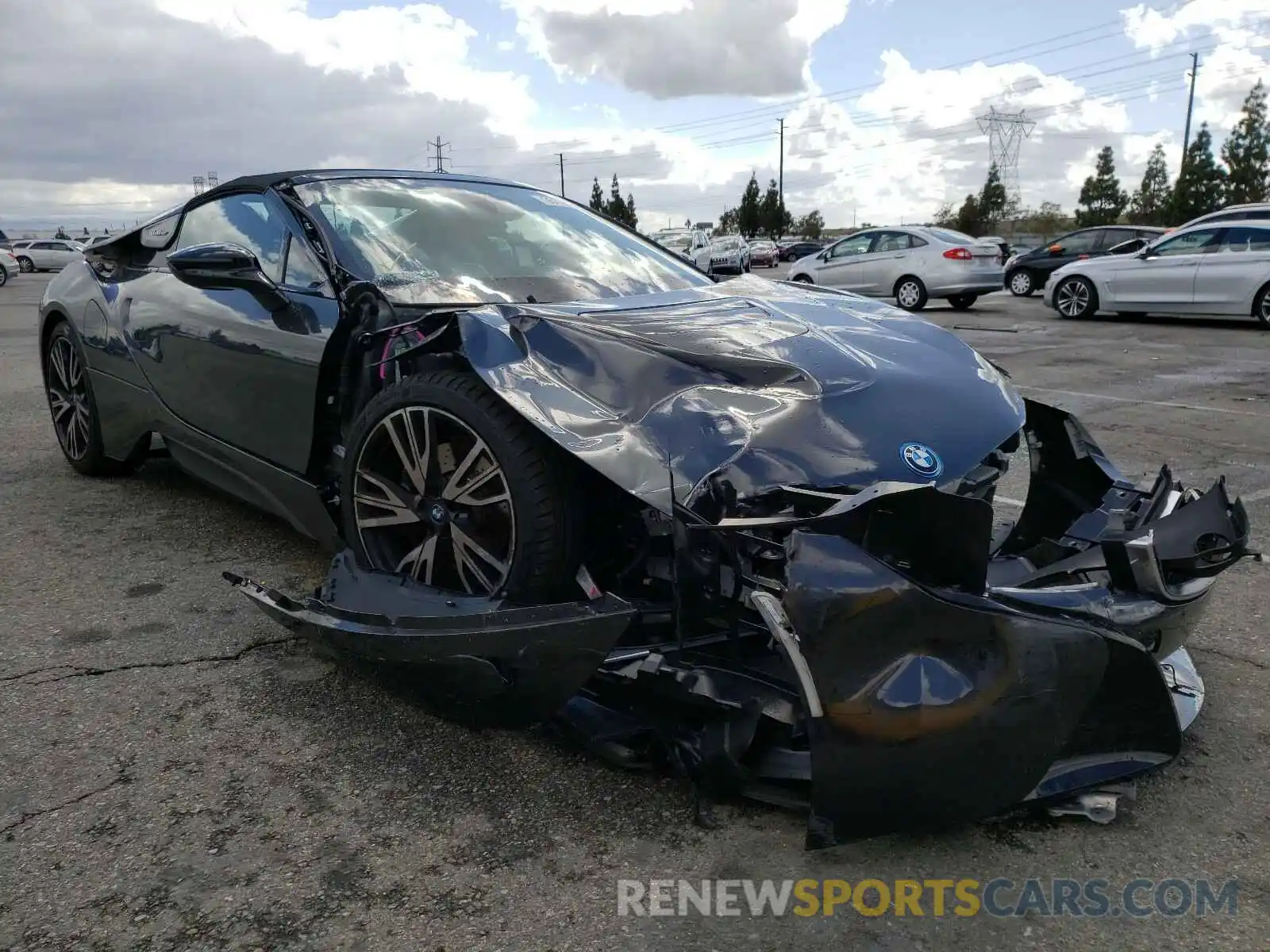 1 Photograph of a damaged car WBY2Z6C5XKVG98150 BMW I SERIES 2019