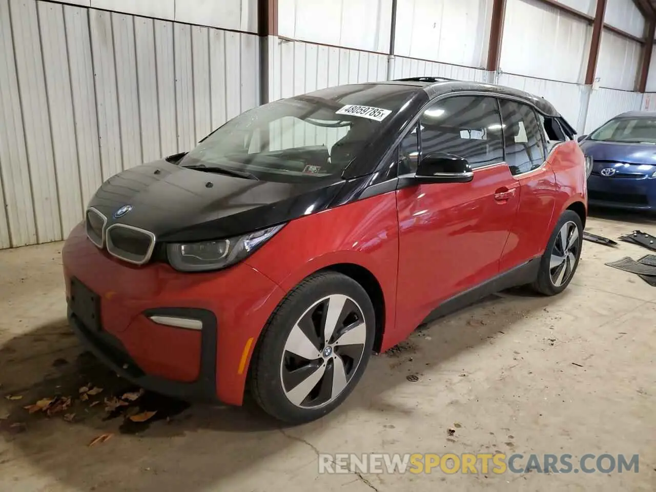 1 Photograph of a damaged car WBY8P2C55K7D99372 BMW I SERIES 2019