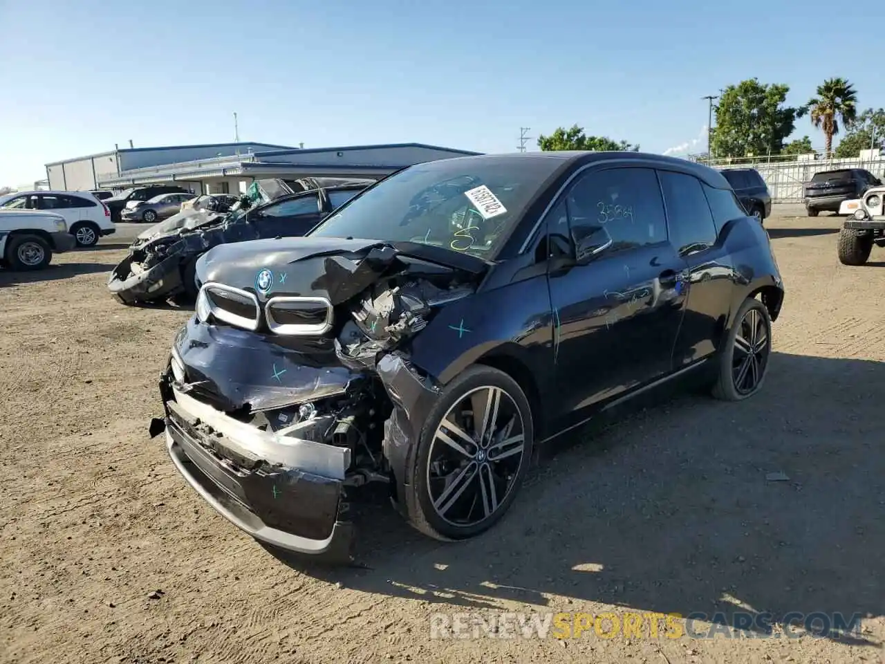 2 Photograph of a damaged car WBY8P4C54K7D28692 BMW I SERIES 2019