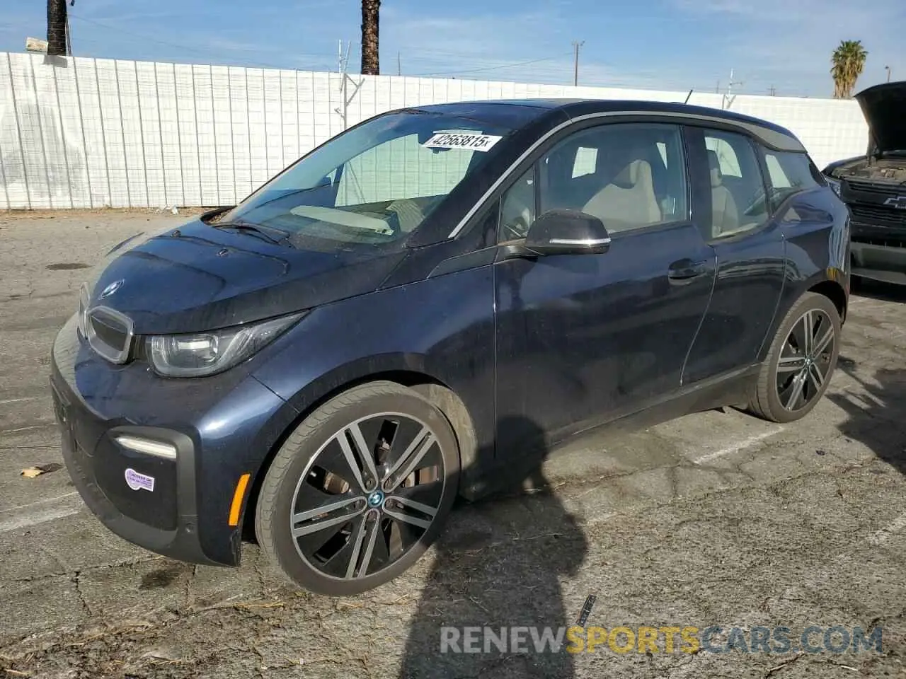 1 Photograph of a damaged car WBY8P4C54K7D28773 BMW I SERIES 2019