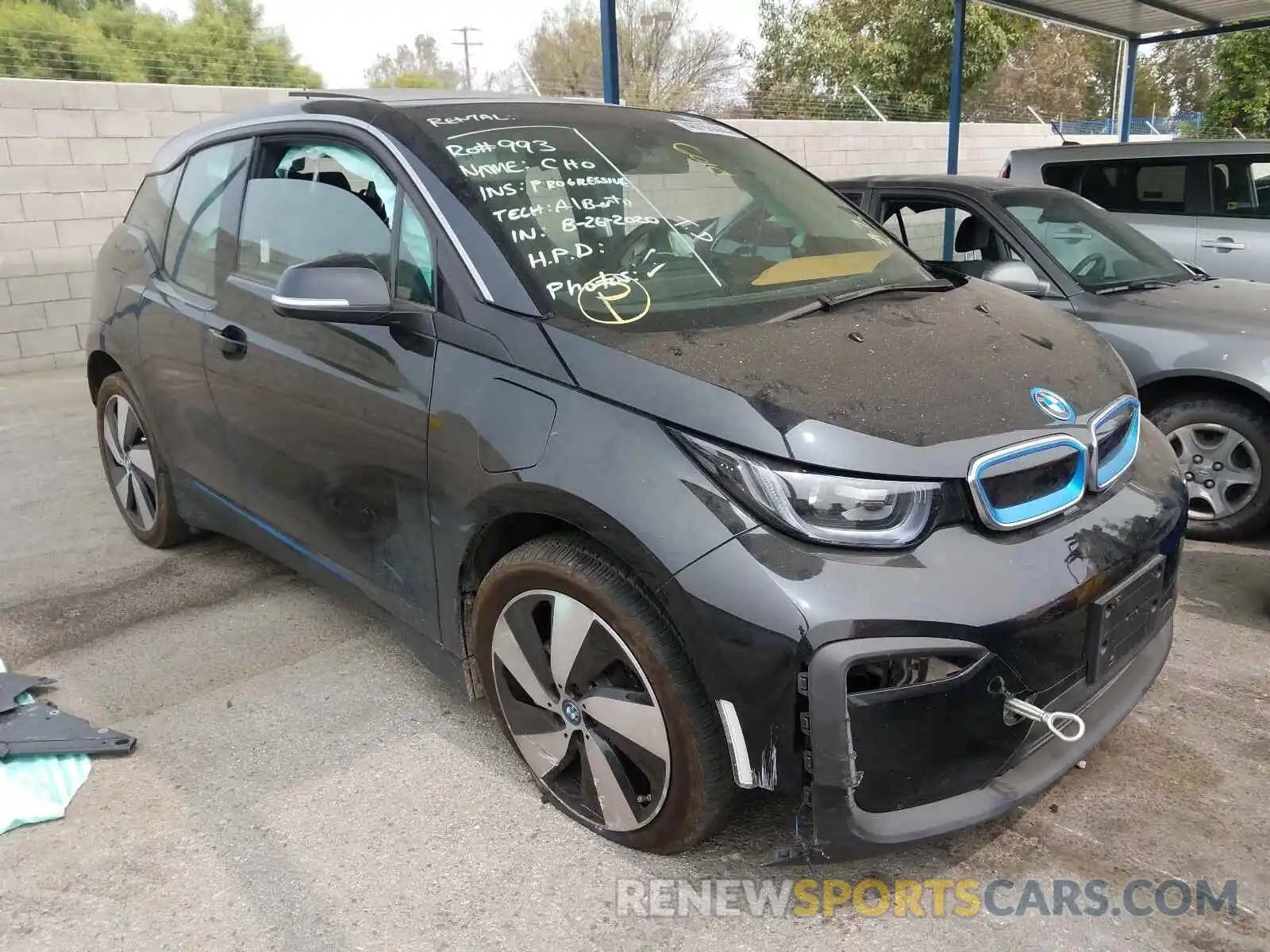 1 Photograph of a damaged car WBY8P4C55K7D25770 BMW I SERIES 2019