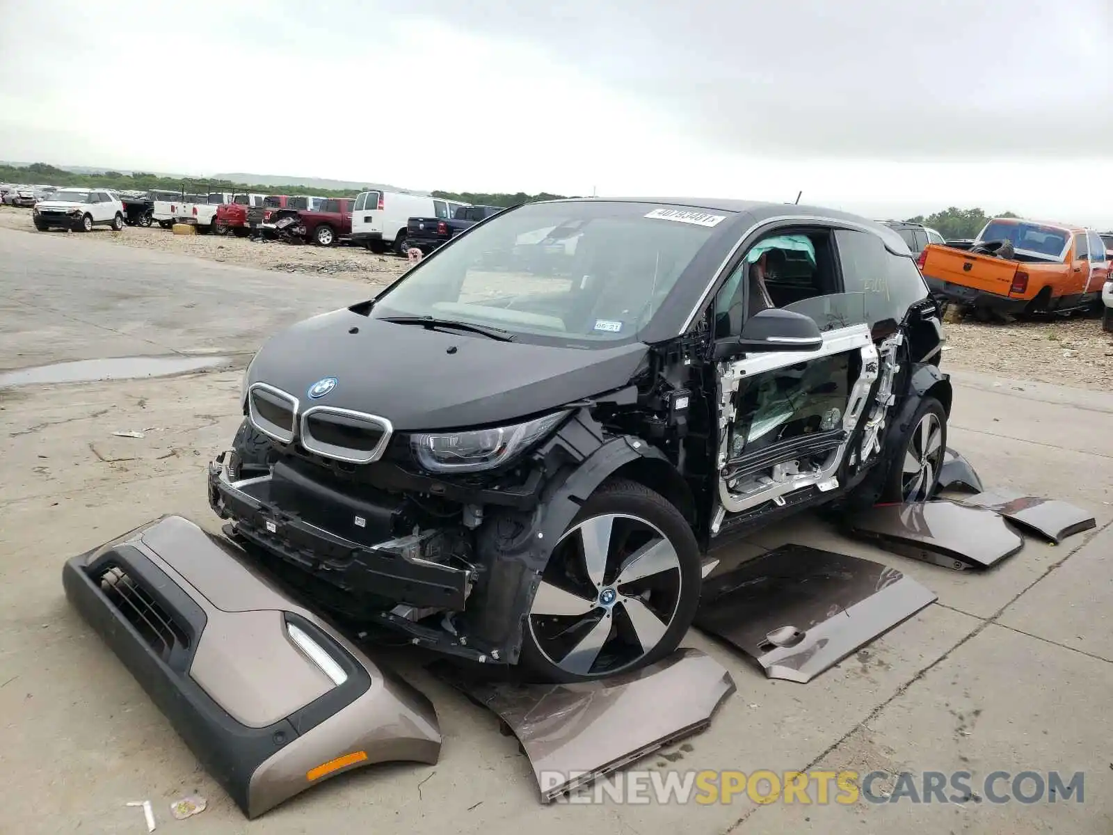 2 Photograph of a damaged car WBY8P4C57K7E12957 BMW I SERIES 2019