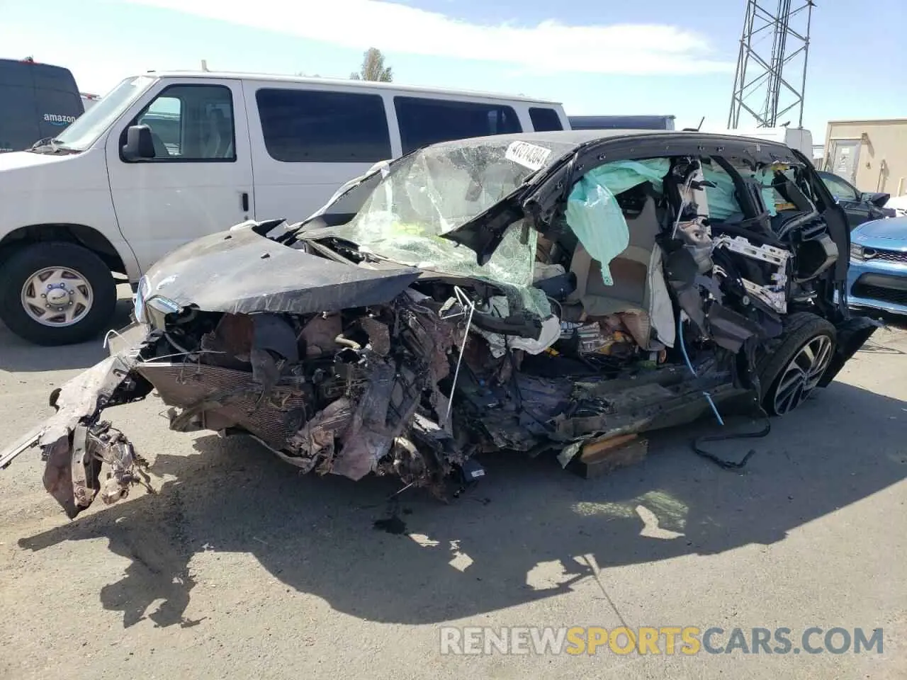 1 Photograph of a damaged car WBY8P4C59K7D26811 BMW I SERIES 2019