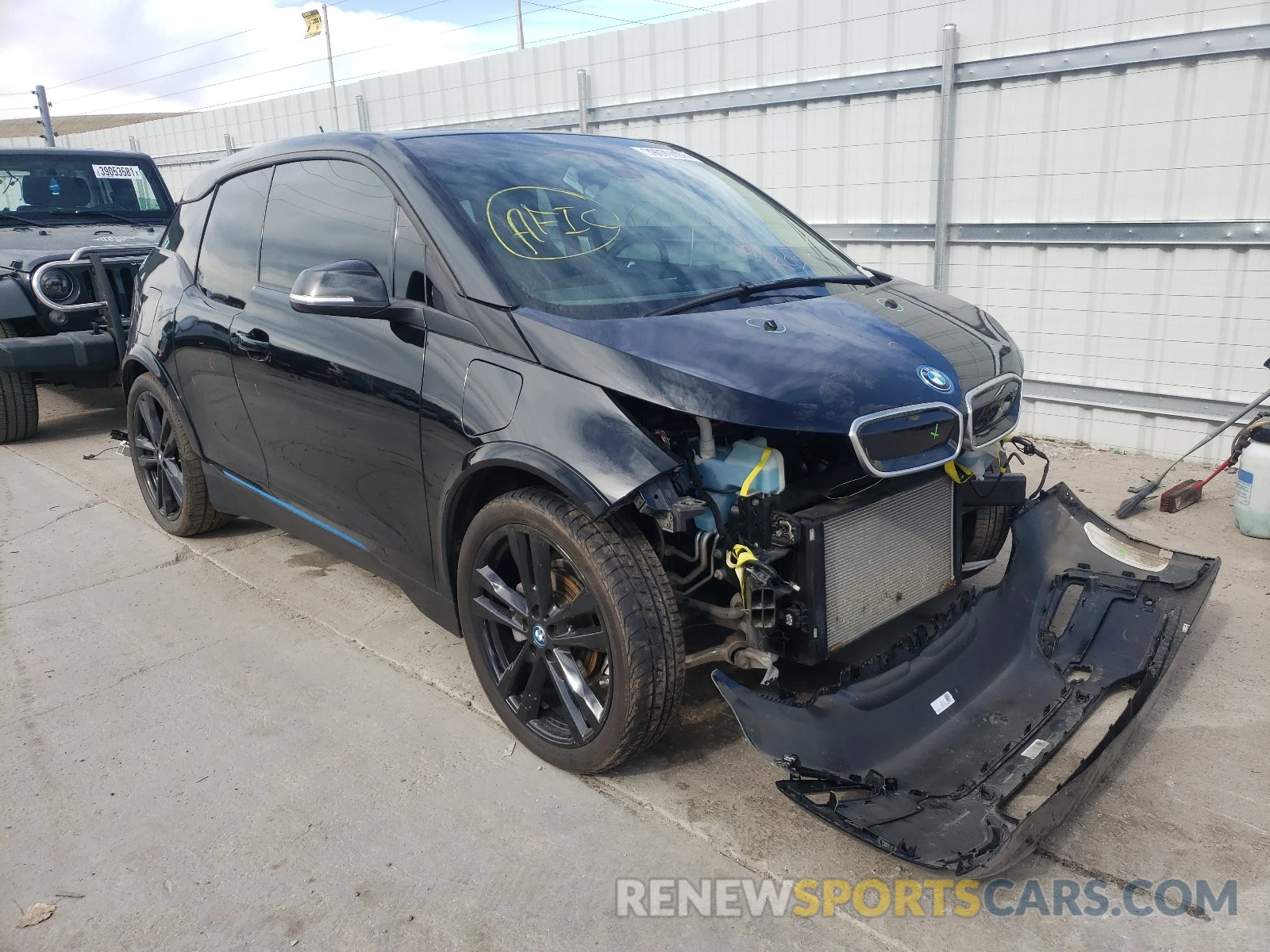 1 Photograph of a damaged car WBY8P8C54K7D02052 BMW I SERIES 2019